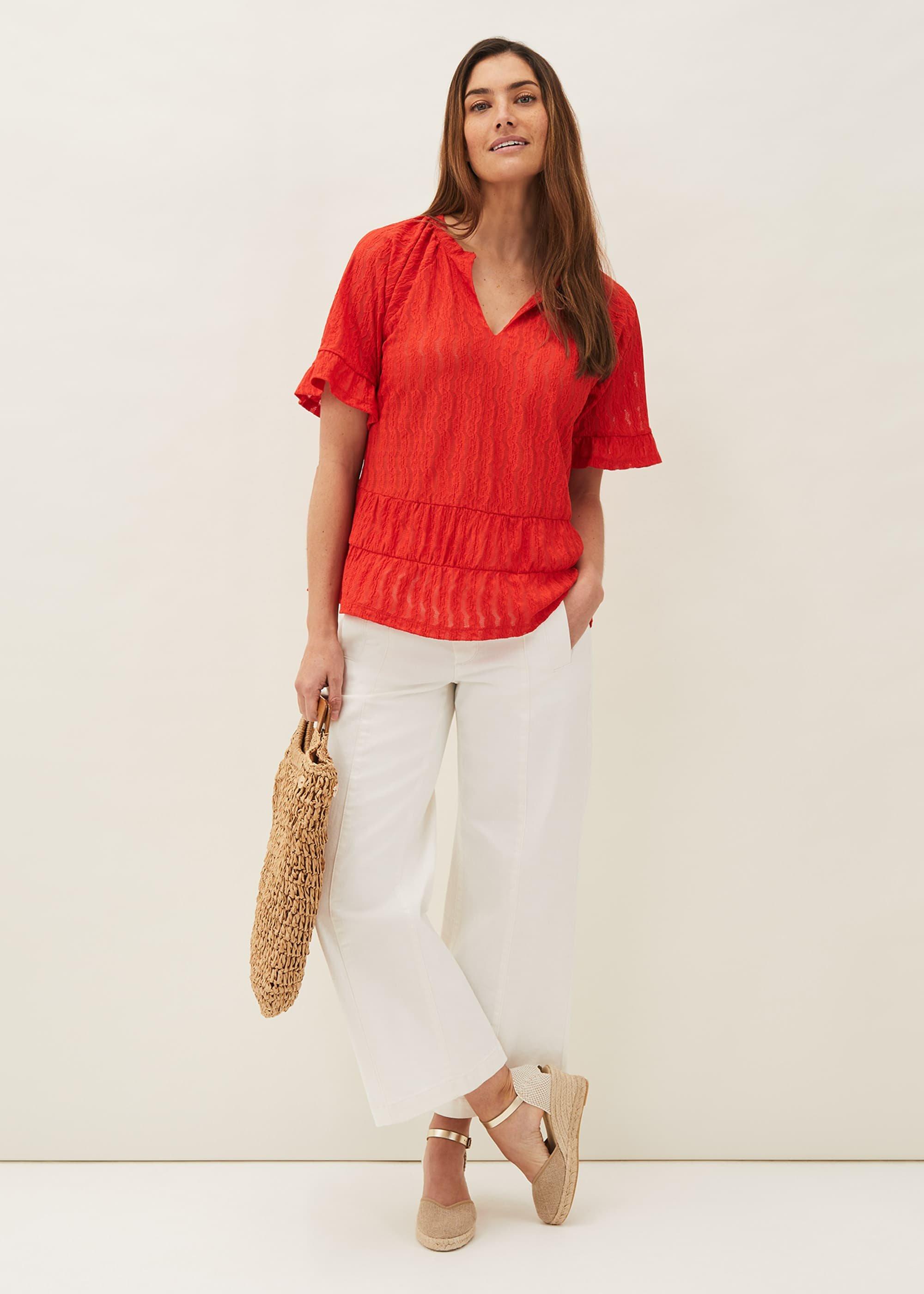 Amy Lace Swing Top
