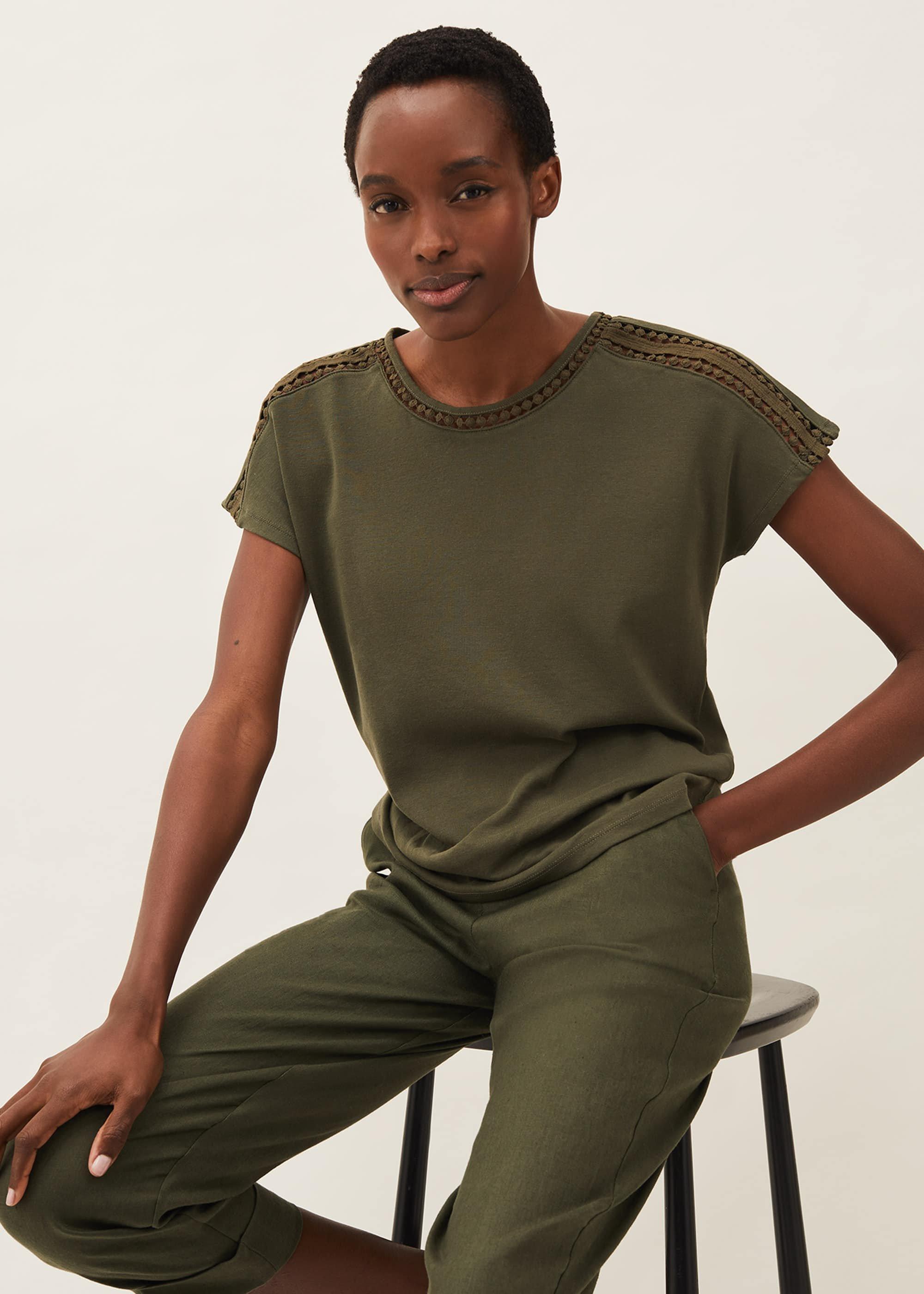 Billie Lace Trim Top