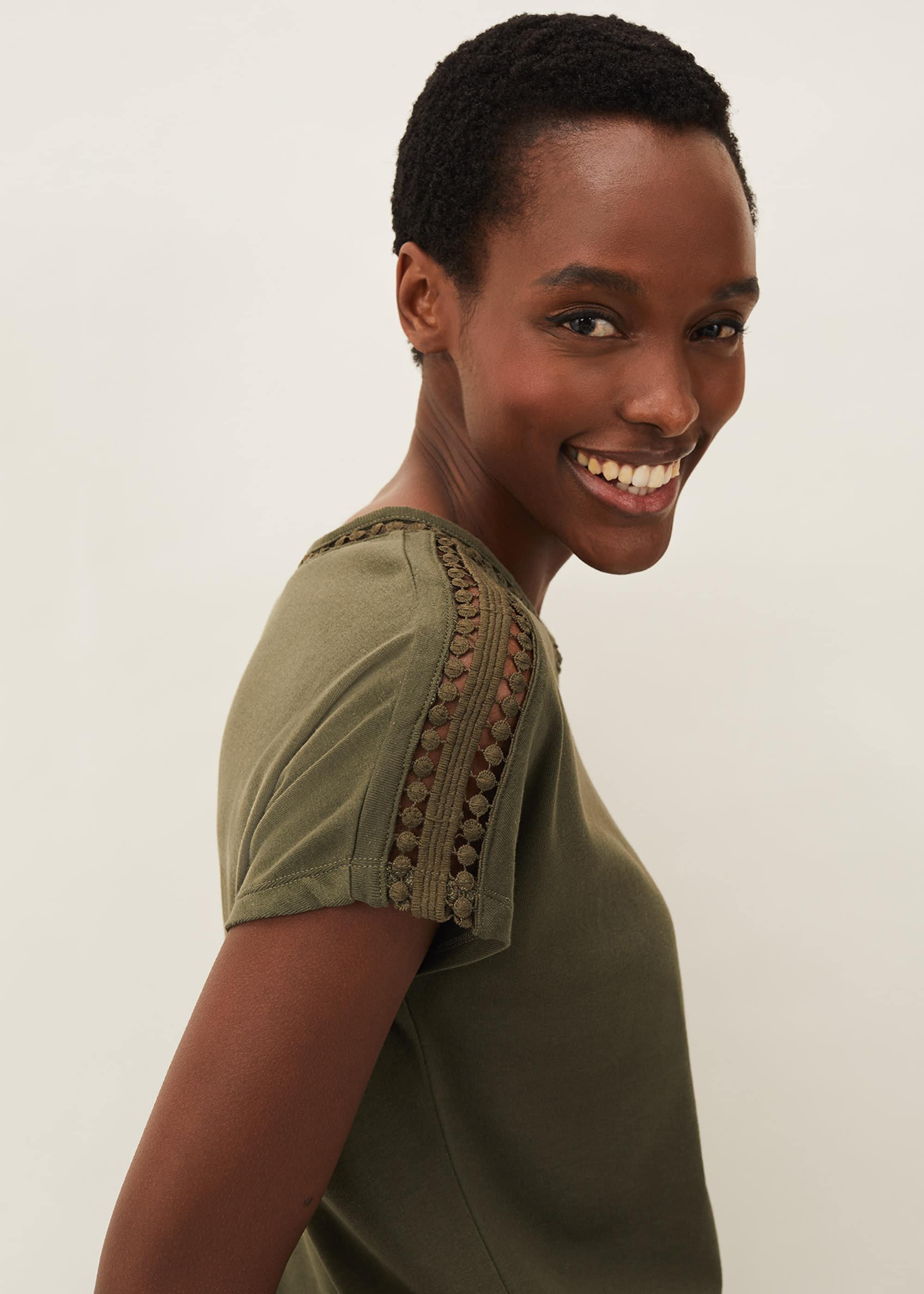 Billie Lace Trim Top