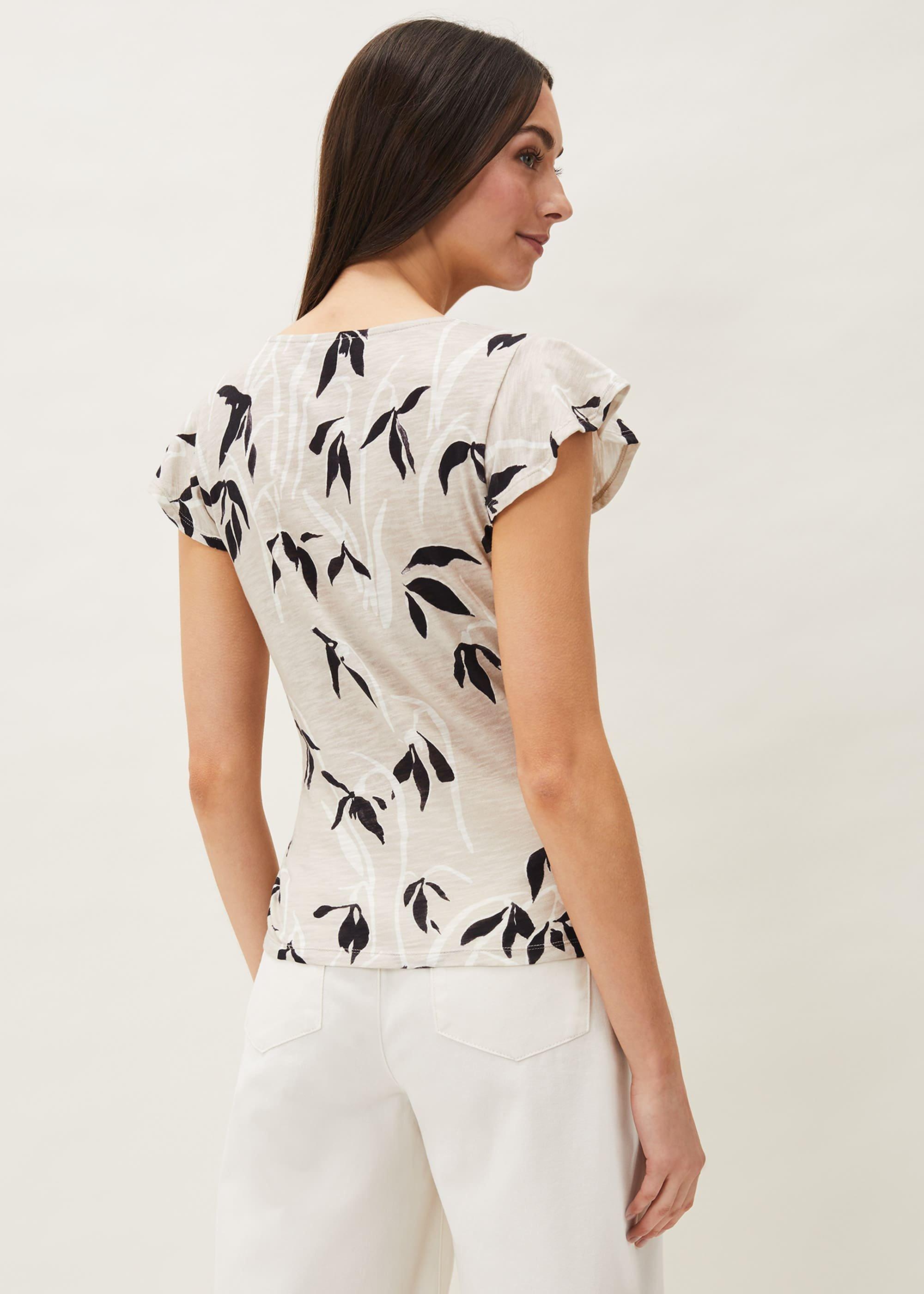 Keeley Floral Wrap Top