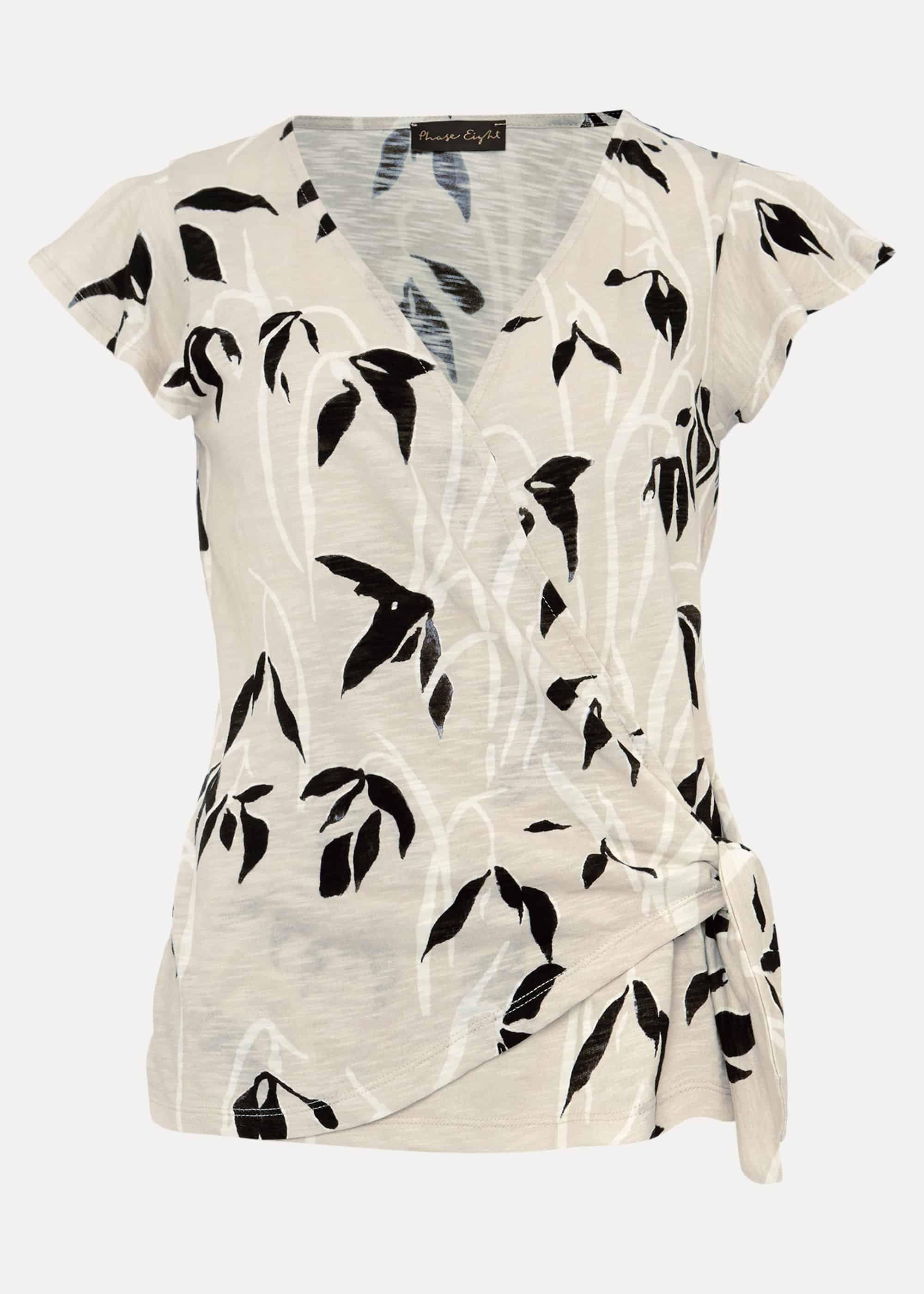 Keeley Floral Wrap Top
