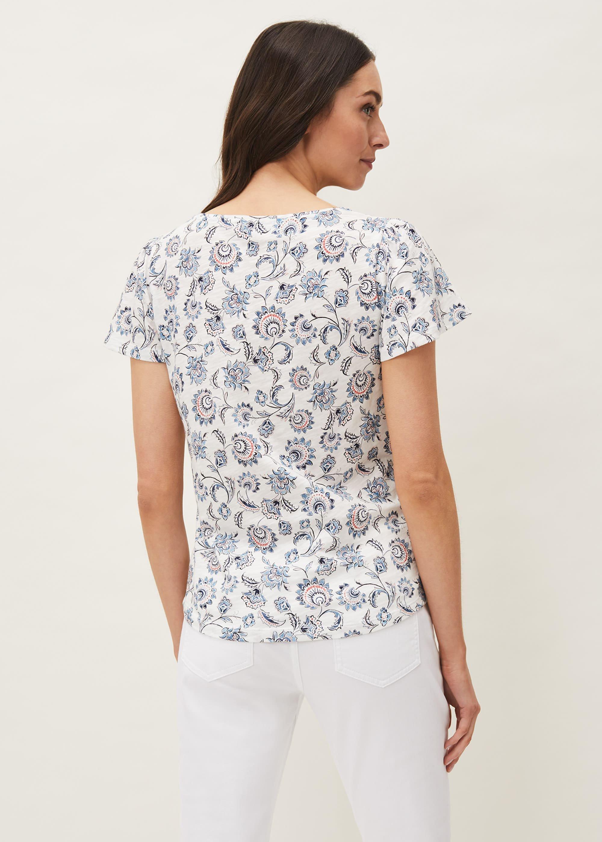 Esther Paisley Print Top