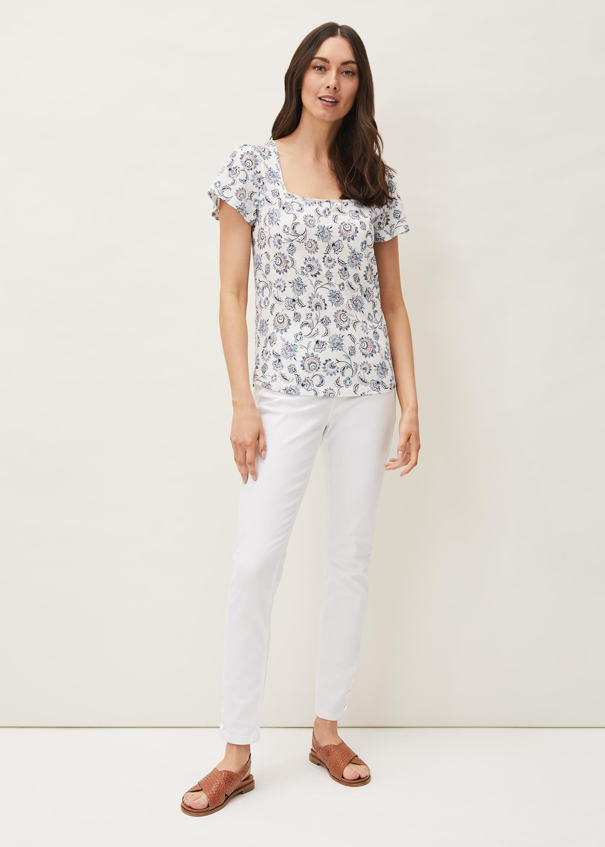 Esther Paisley Print Top