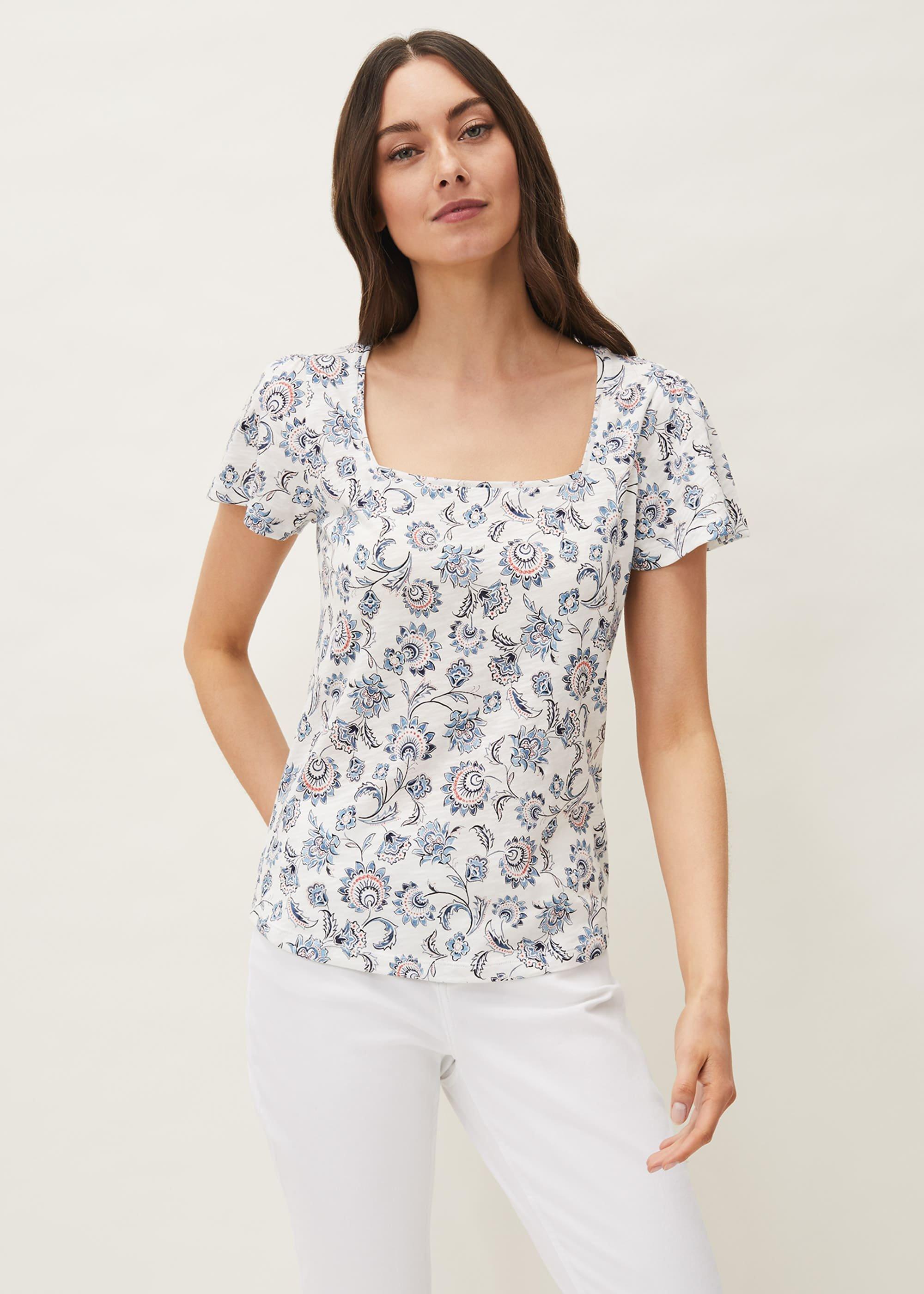 Esther Paisley Print Top