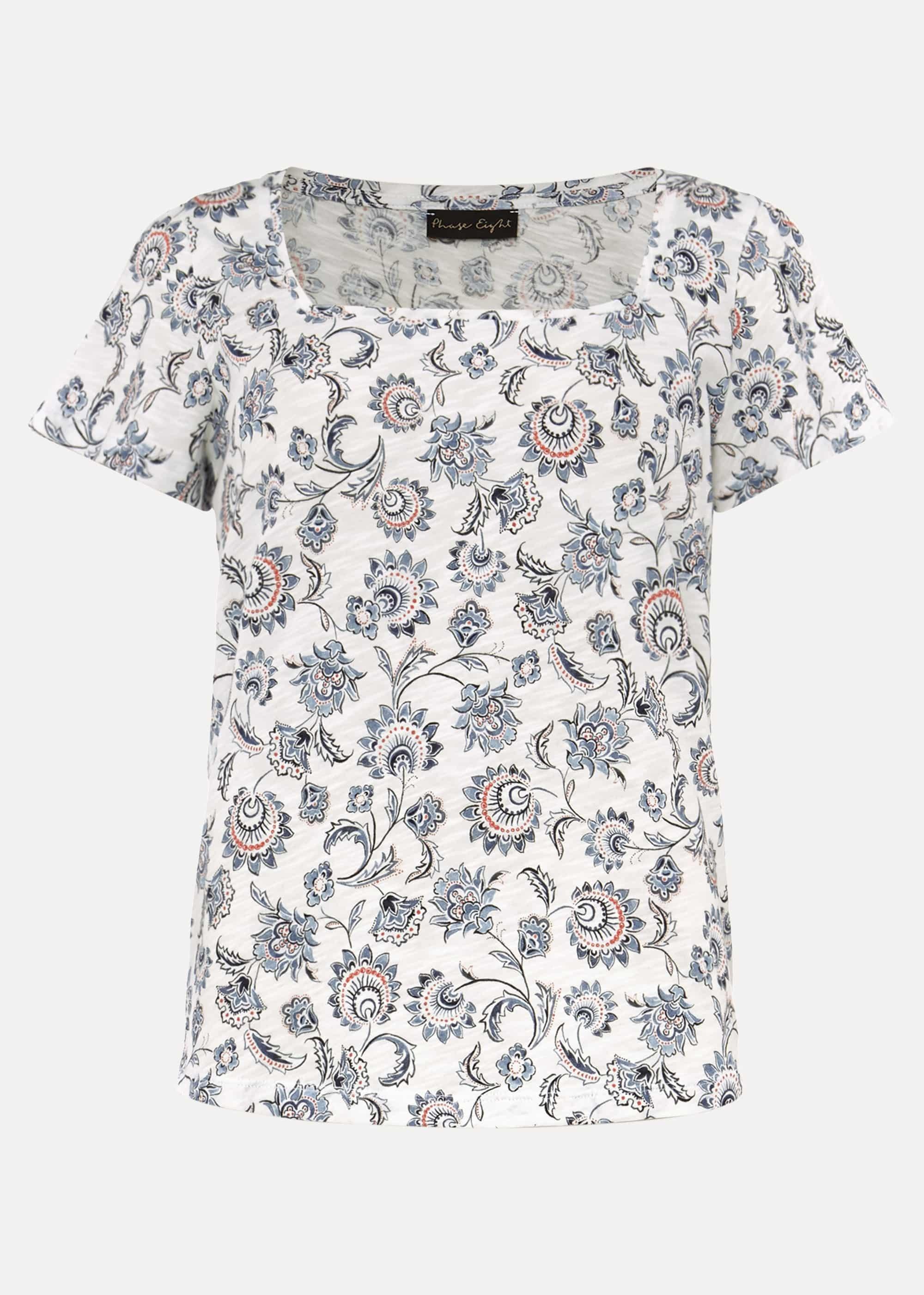 Esther Paisley Print Top