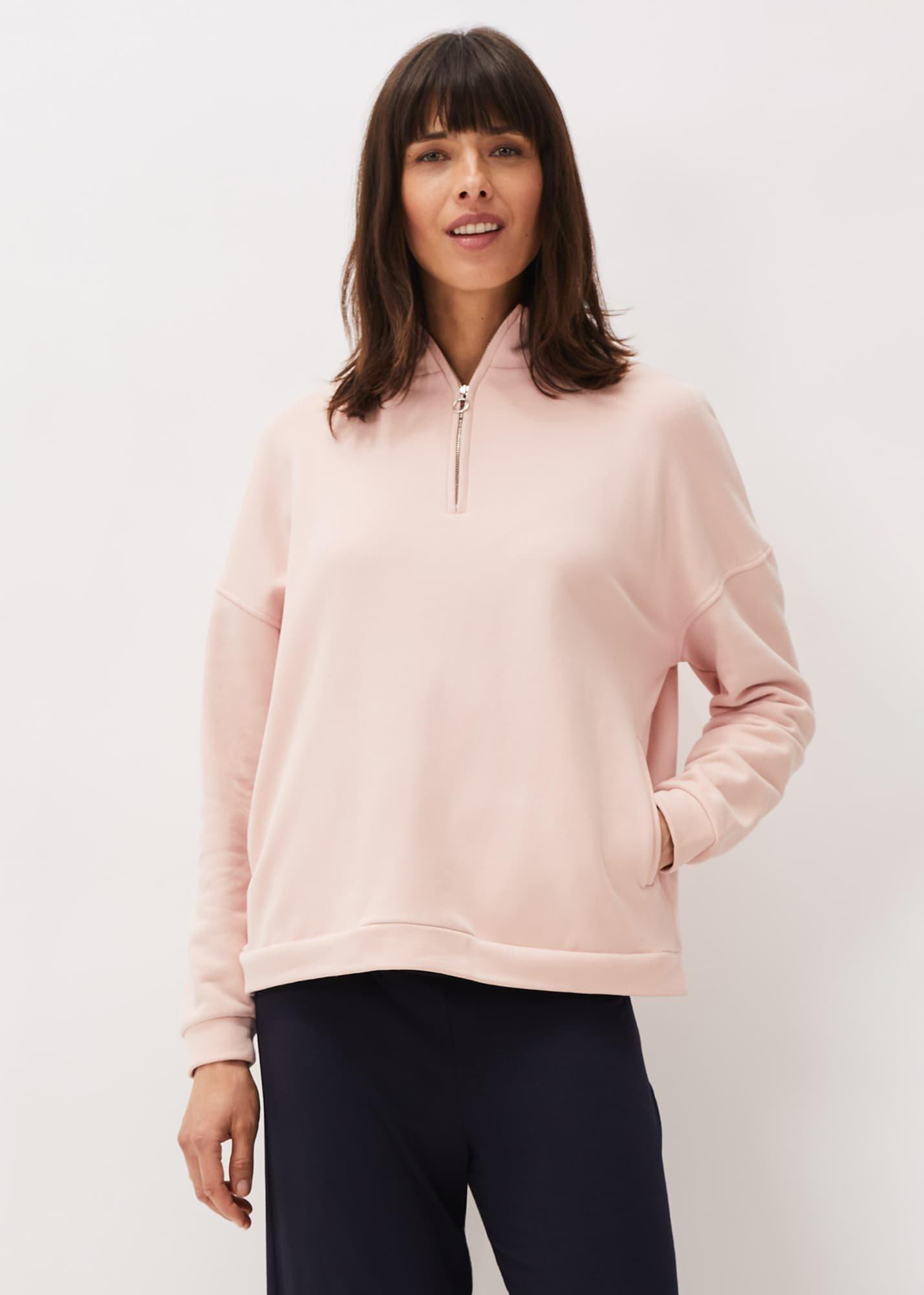 Leah Half Zip Sweater Top