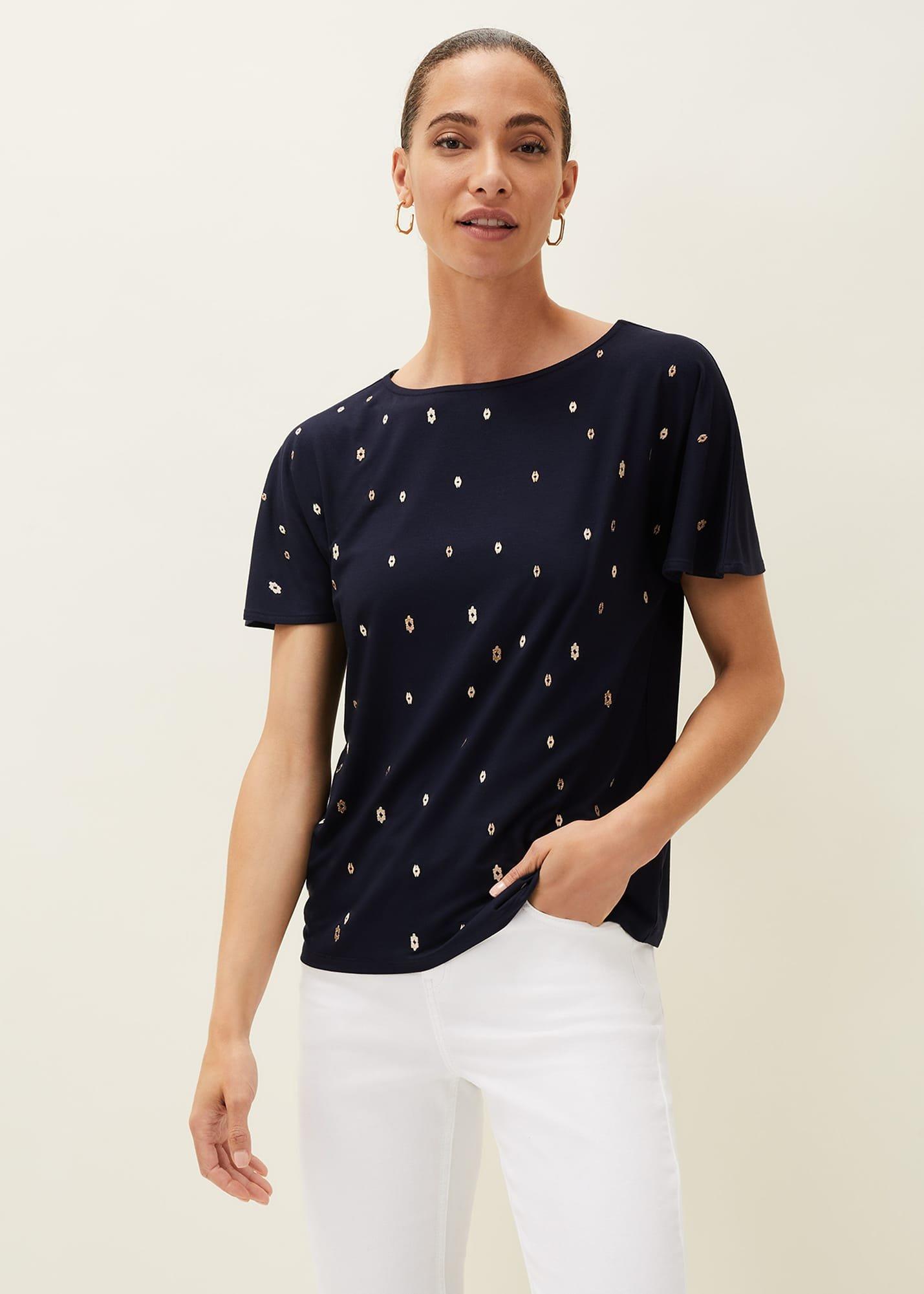 Tania Embroidered Top