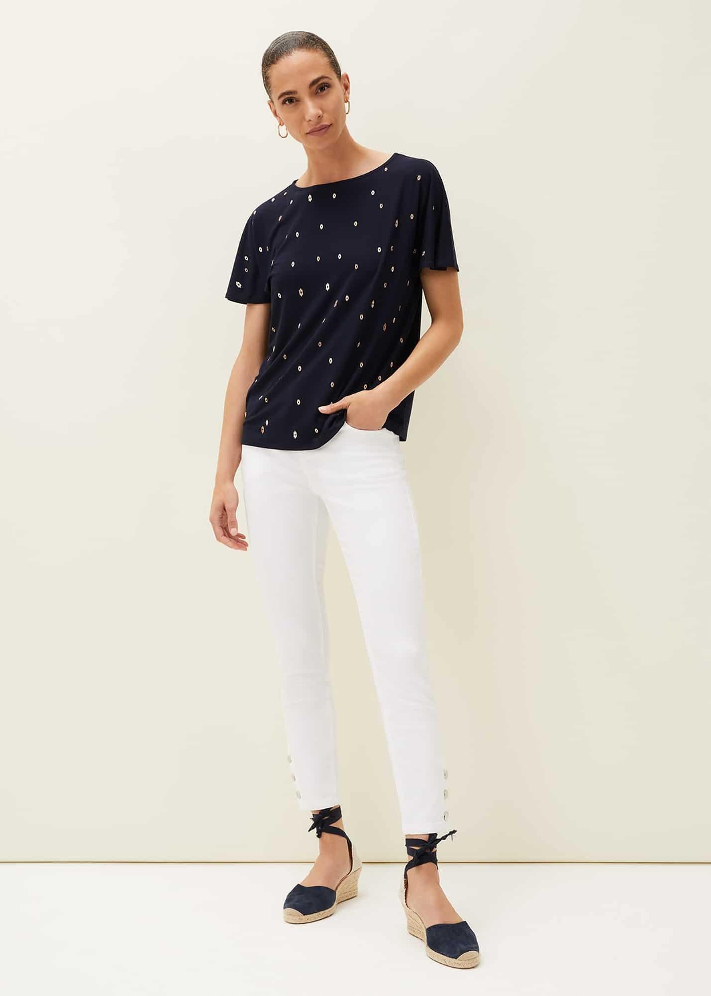Tania Embroidered Top