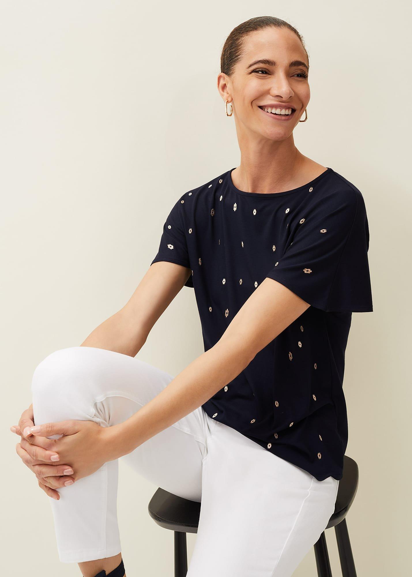 Tania Embroidered Top