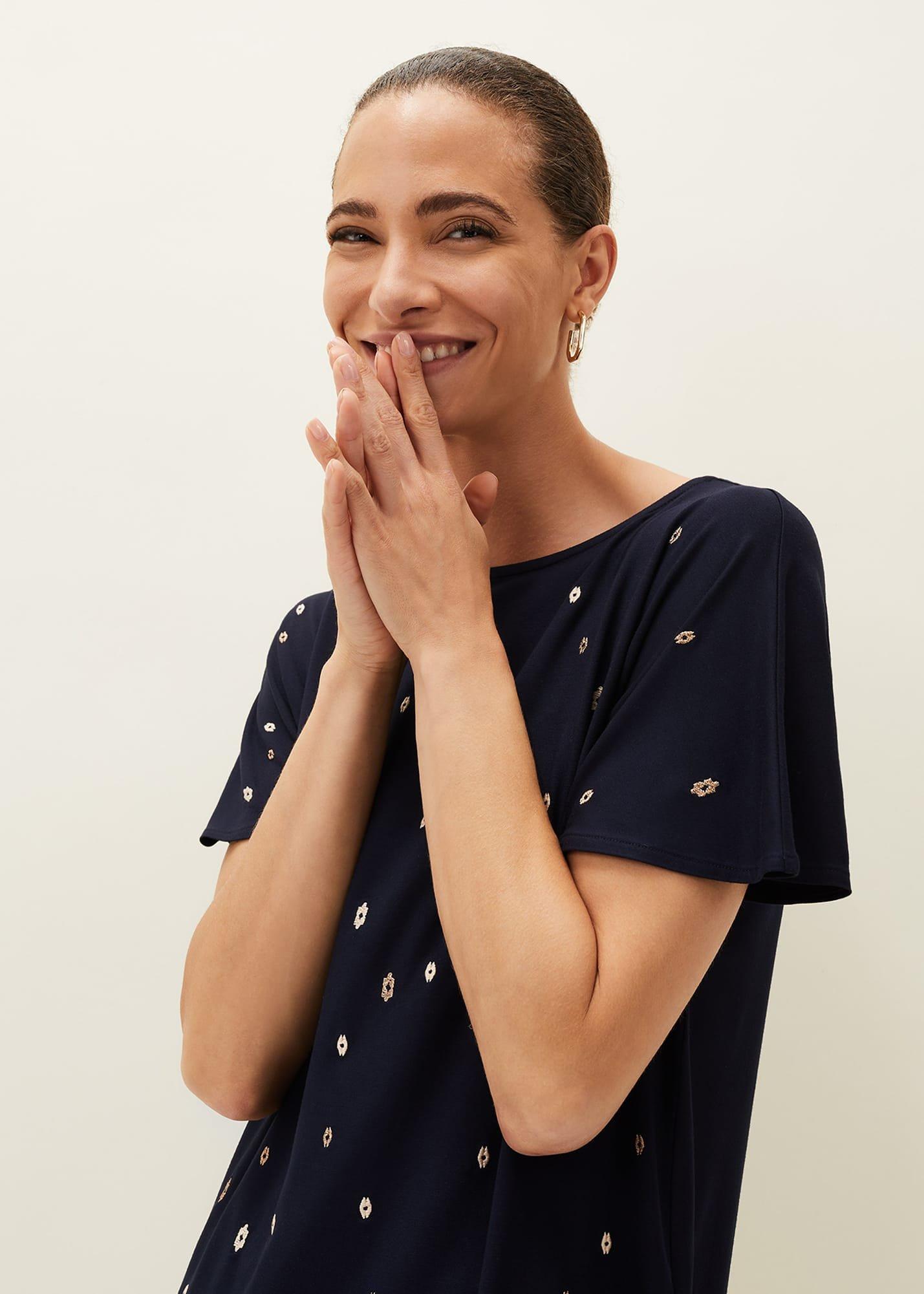 Tania Embroidered Top