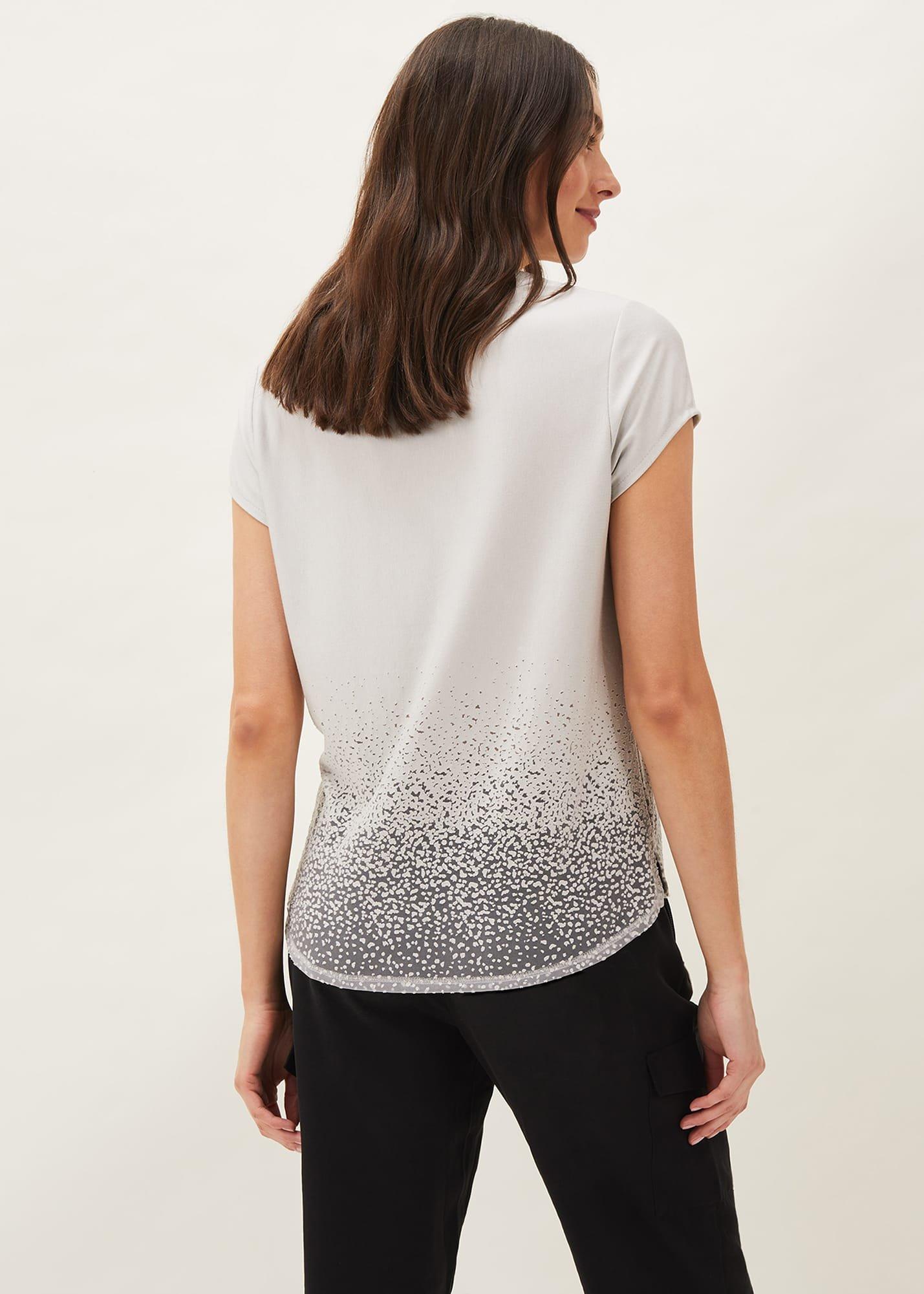 Eli Ombre Burnout Top