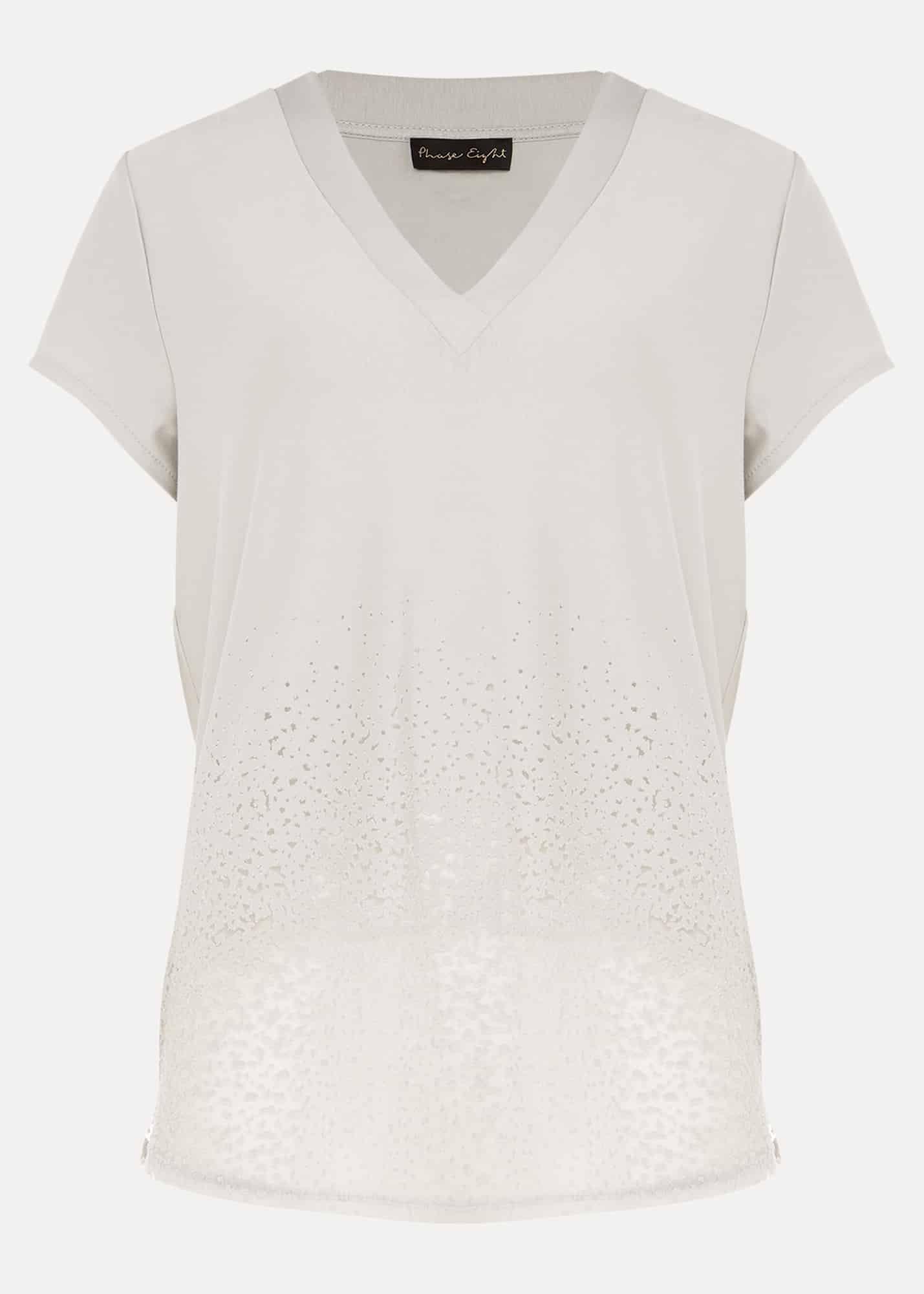 Eli Ombre Burnout Top