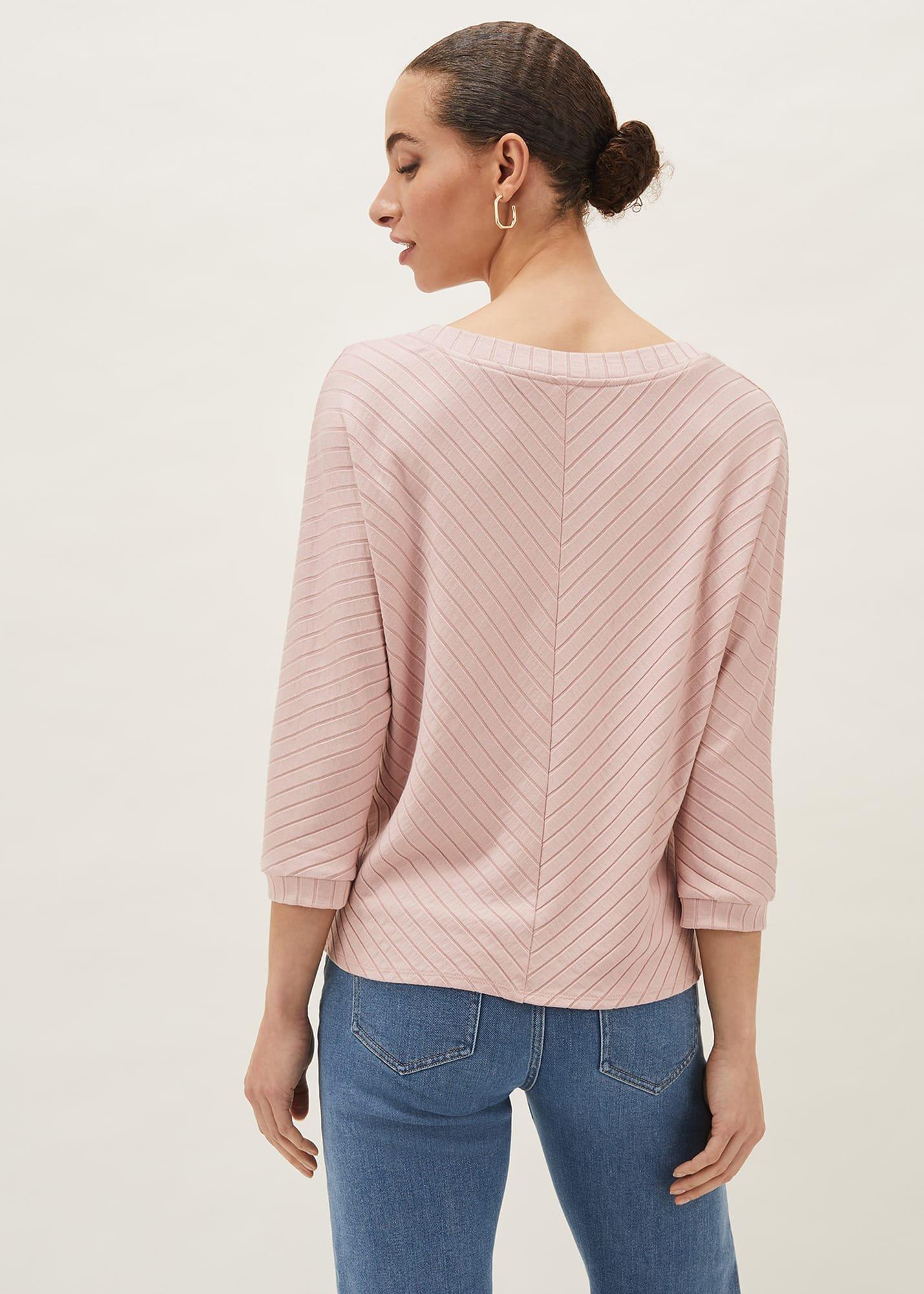 Ana V-Neck Ribbed Top