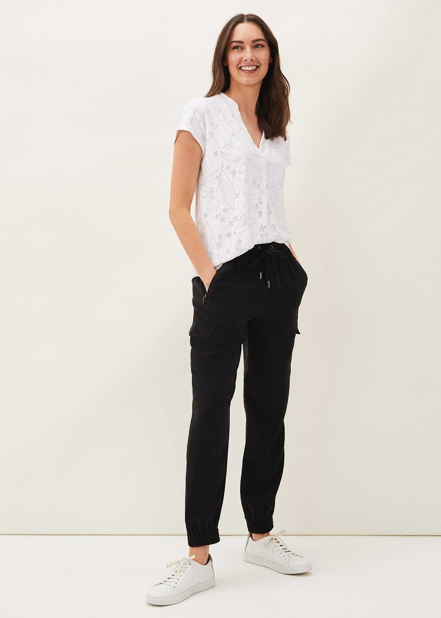 Charleigh Floral Burnout Top