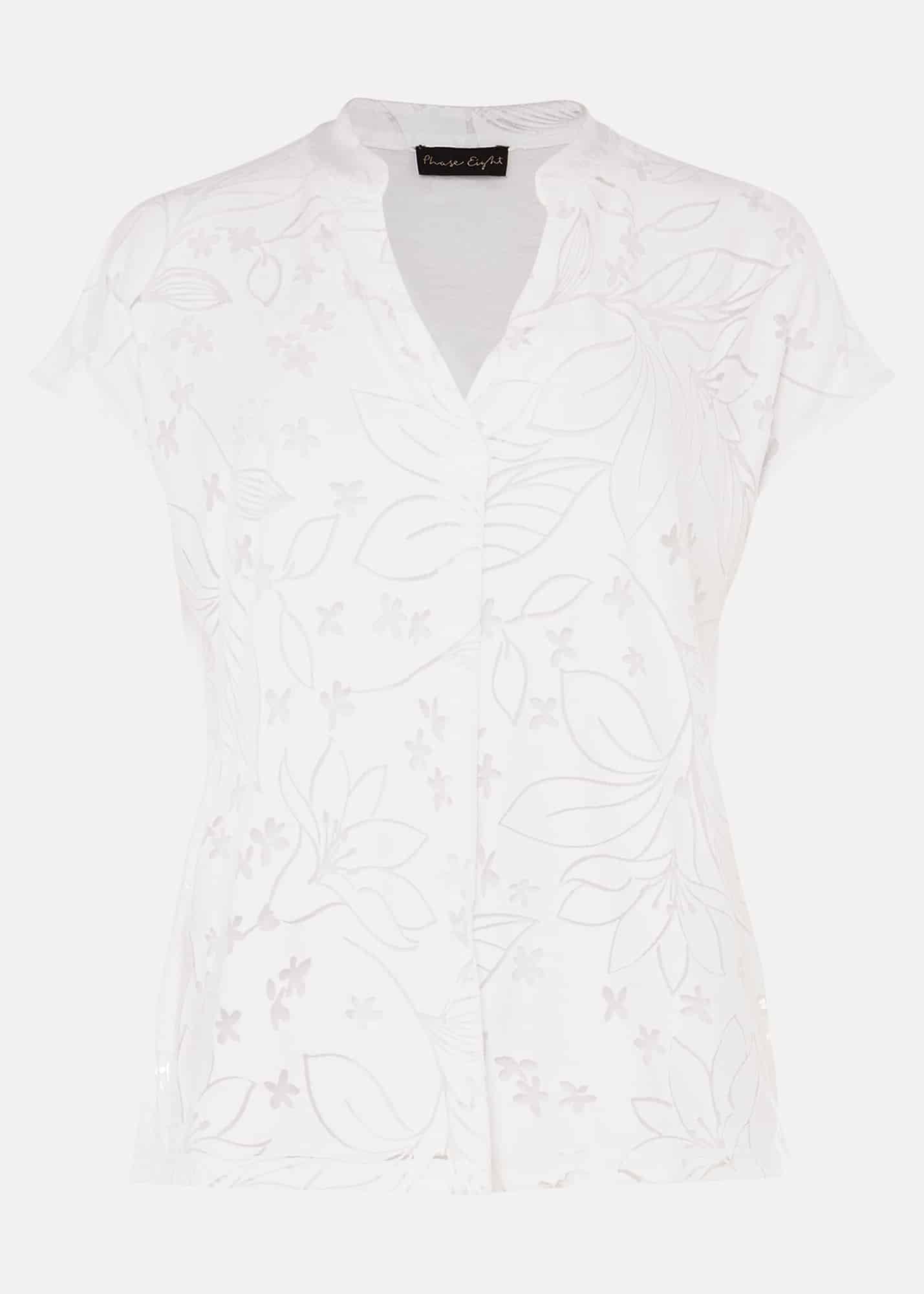 Charleigh Floral Burnout Top