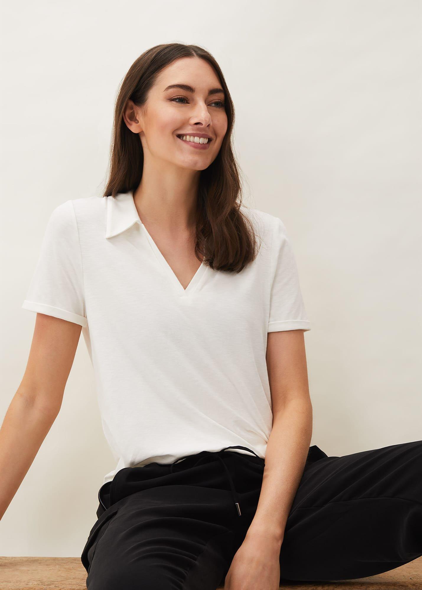 Zoyia Polo Neck Top