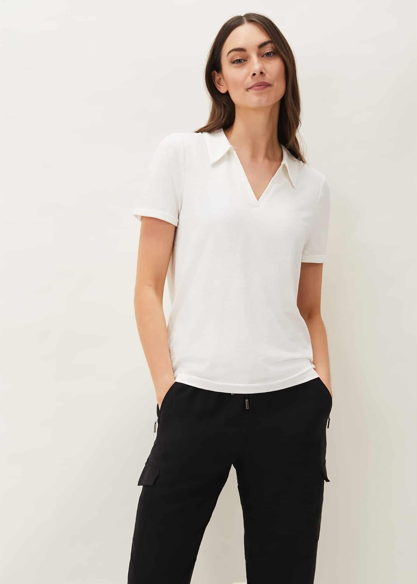 Zoyia Polo Neck Top