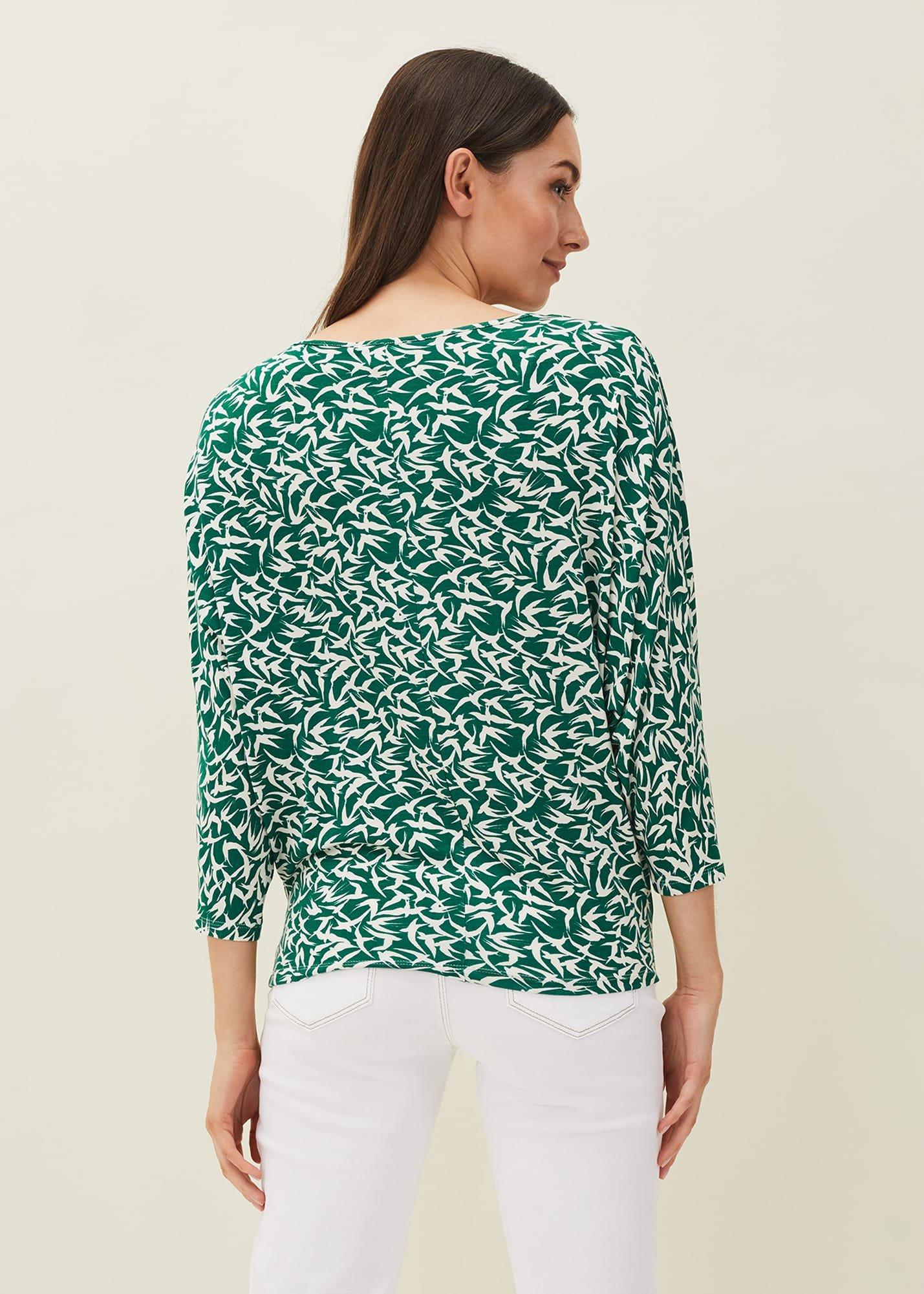 Quin Bird Print Top