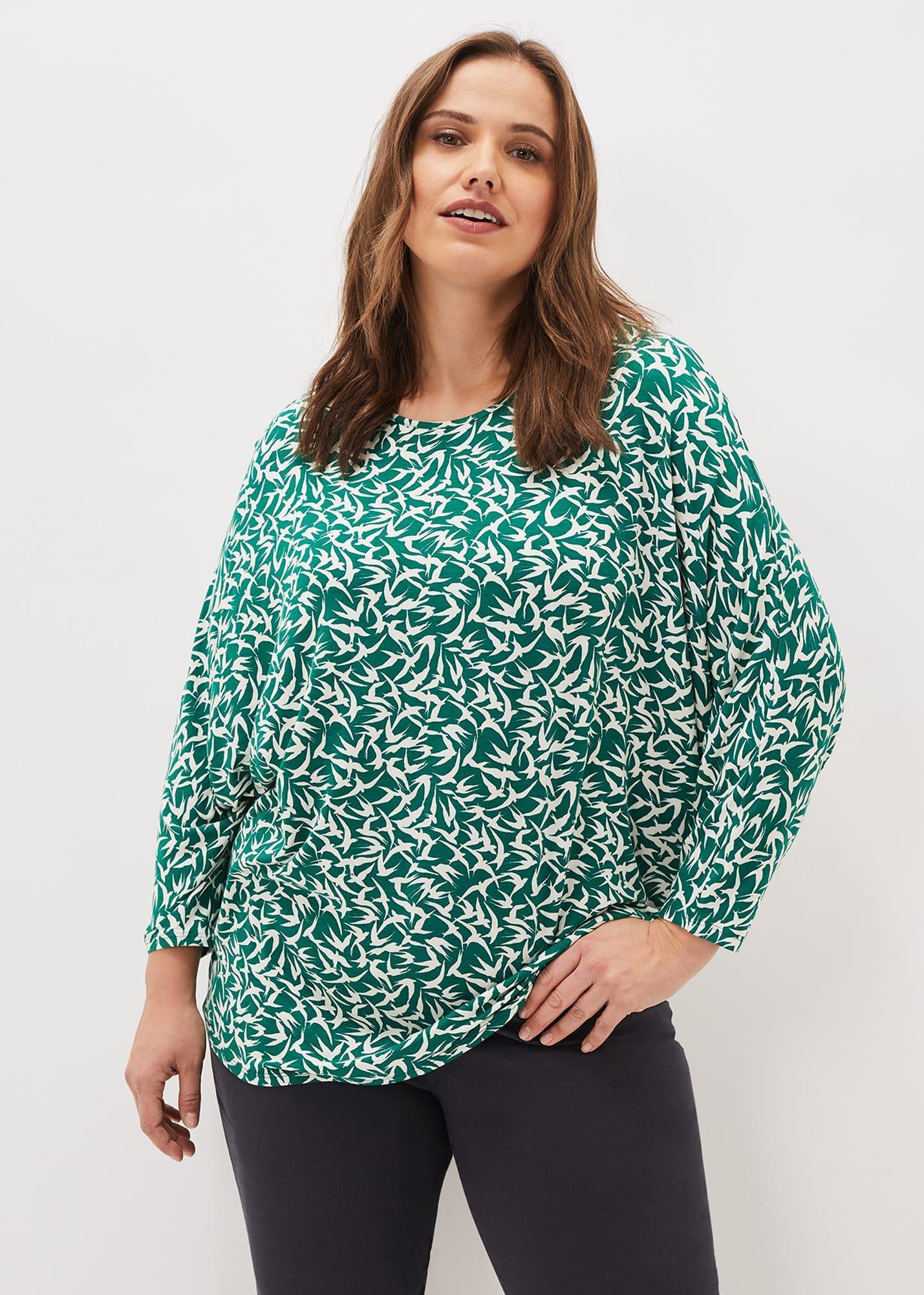 Quin Bird Print Top