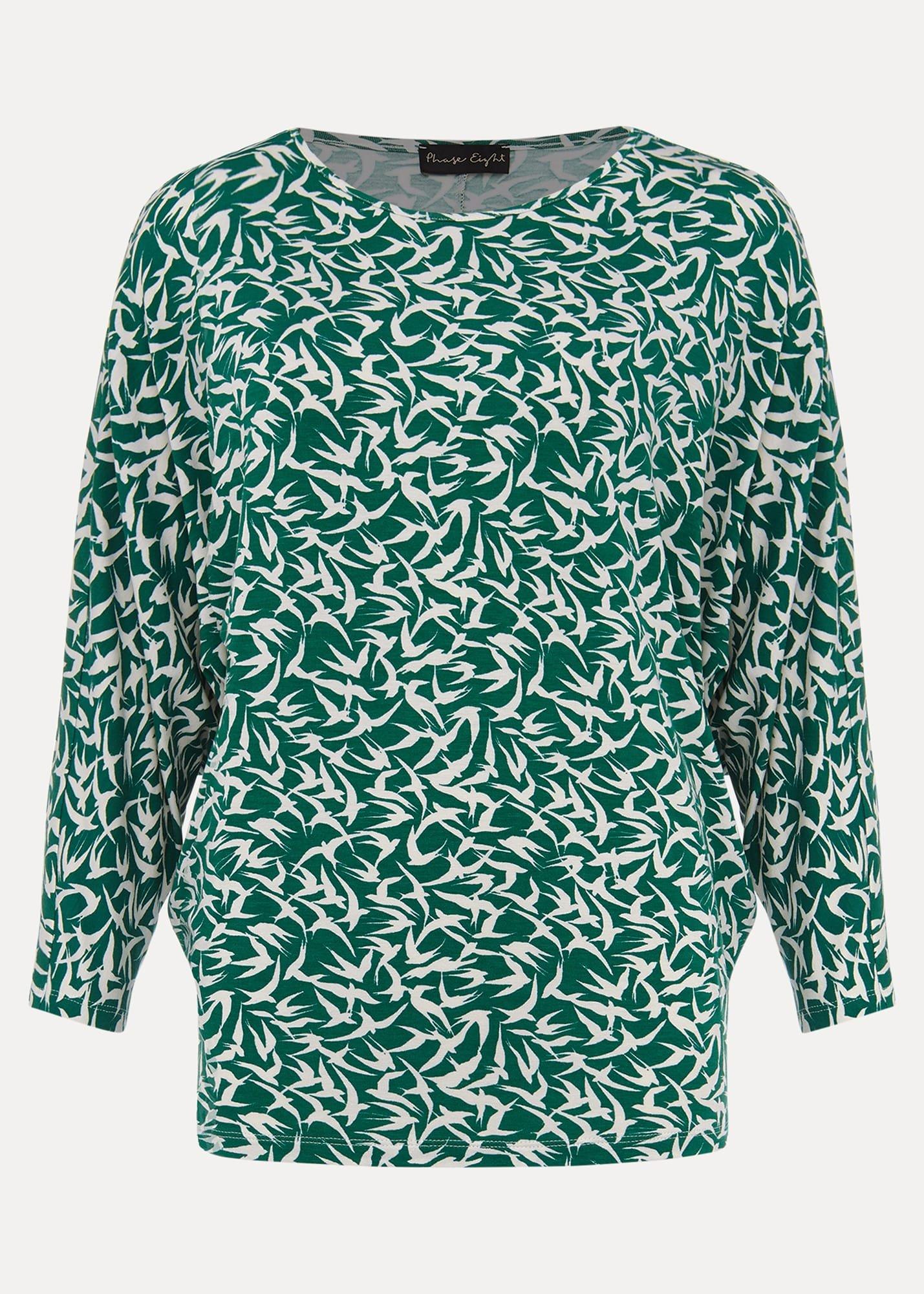 Quin Bird Print Top