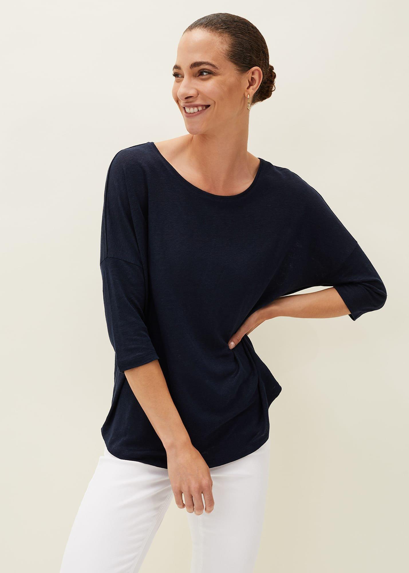 Catrina Linen Top
