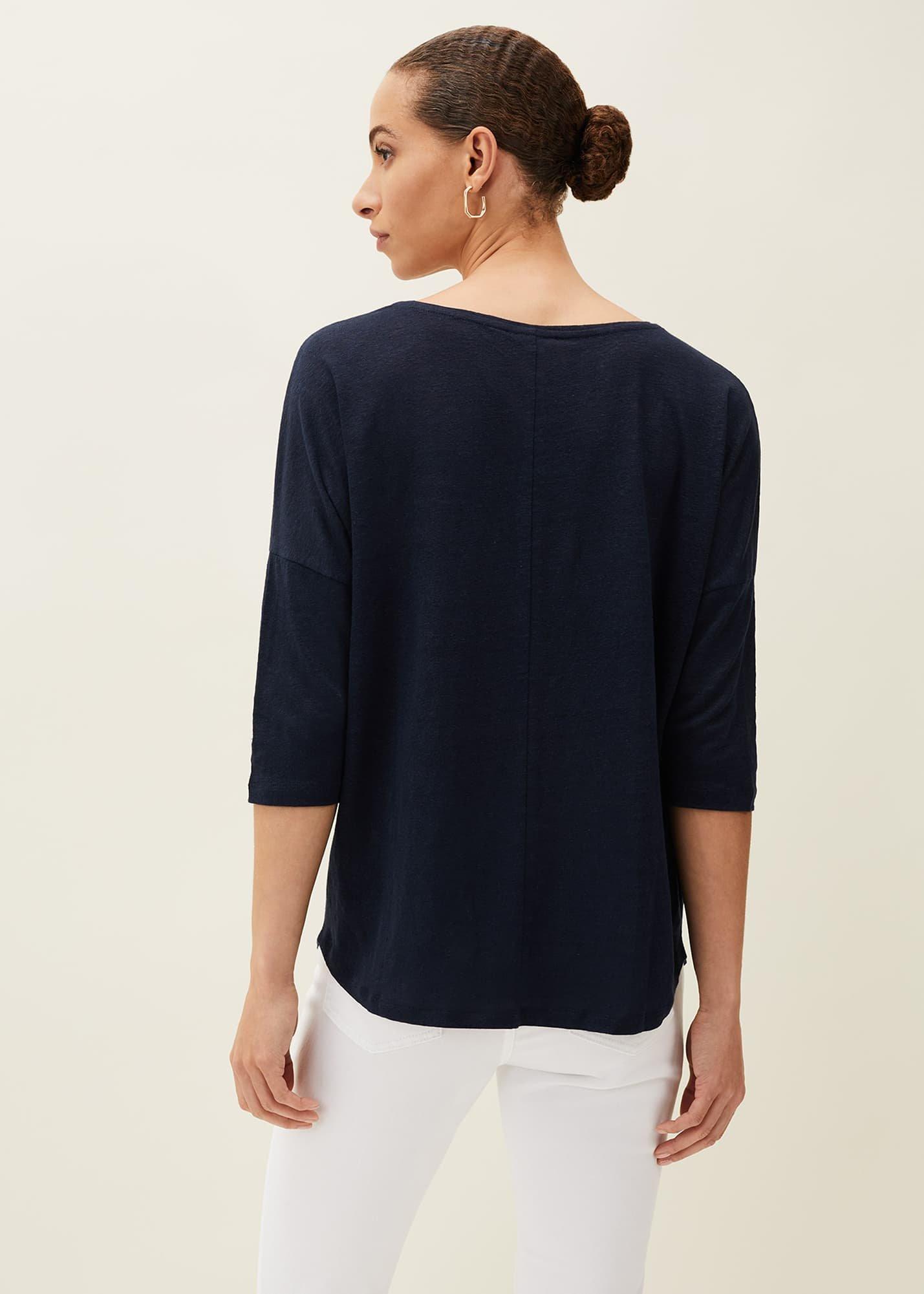 Catrina Linen Top