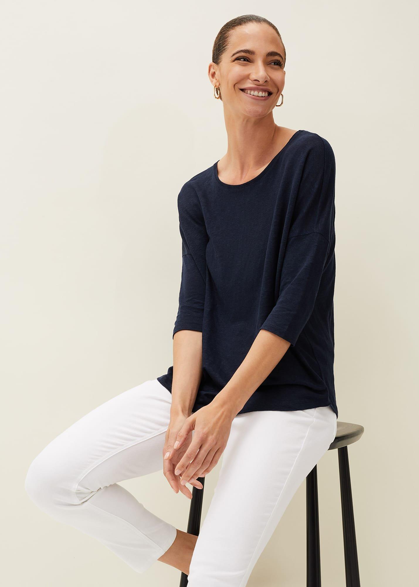 Catrina Linen Top