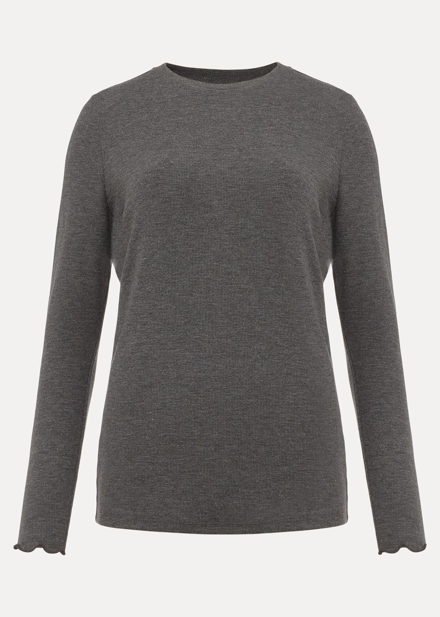 Cally Ribbed Jersey Top