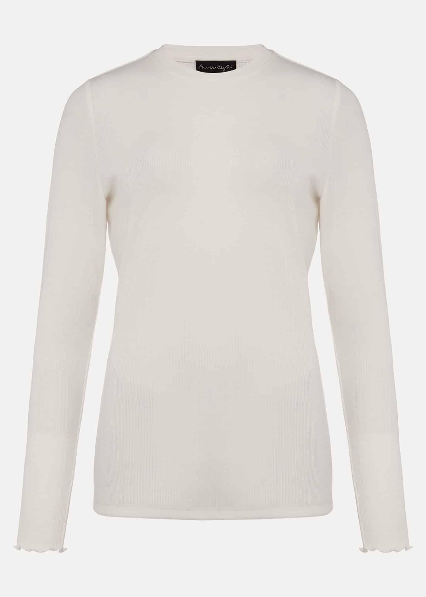 Cally Ribbed Jersey Top