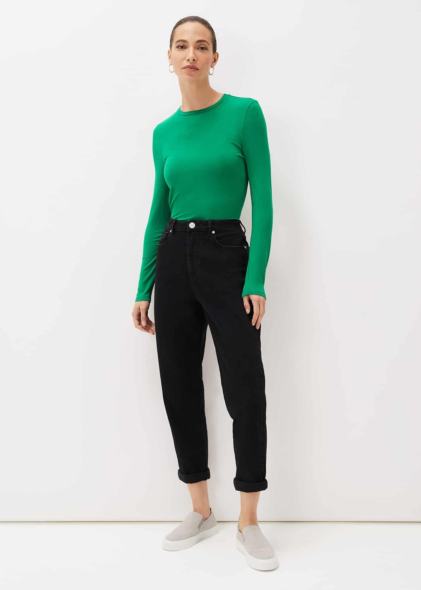 Mandi Fitted Jersey Top