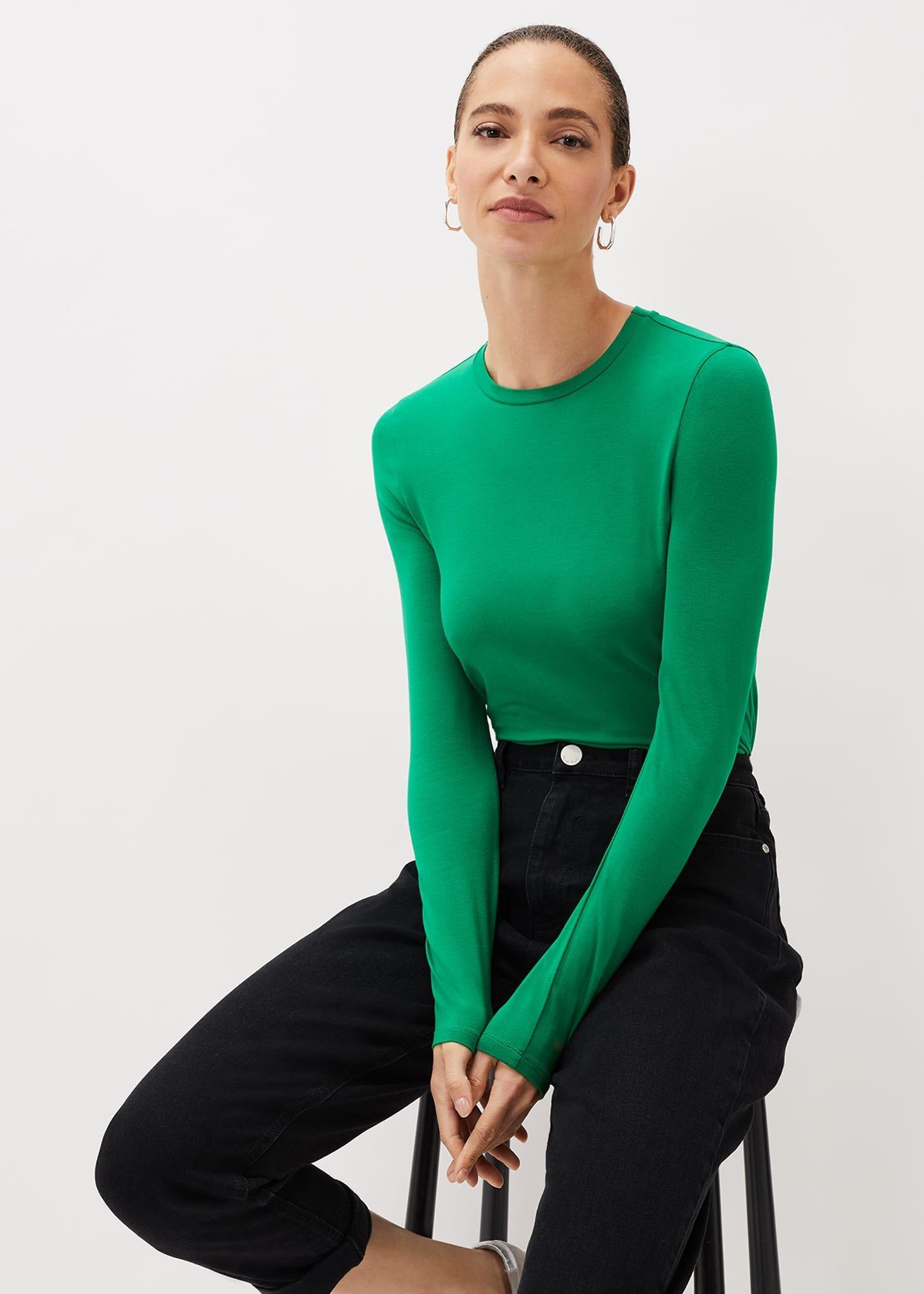 Mandi Fitted Jersey Top