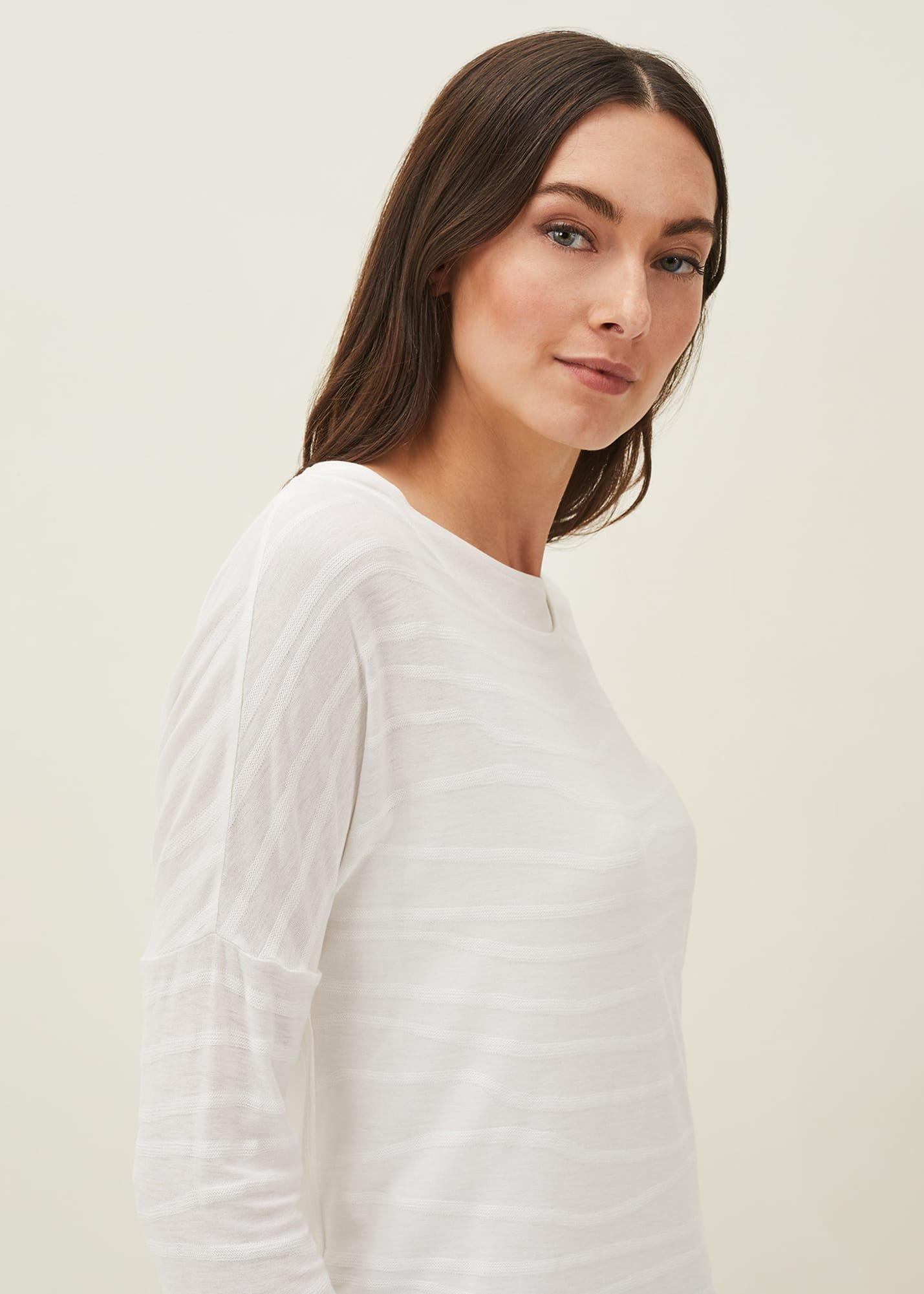 Ellise Textured Wrap Top