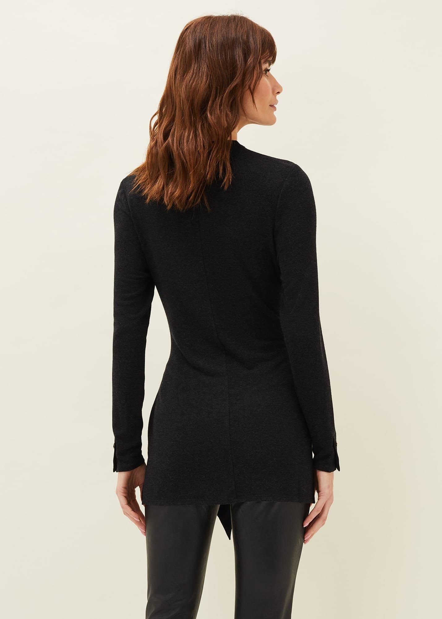 Maya Tie Front Longline Top