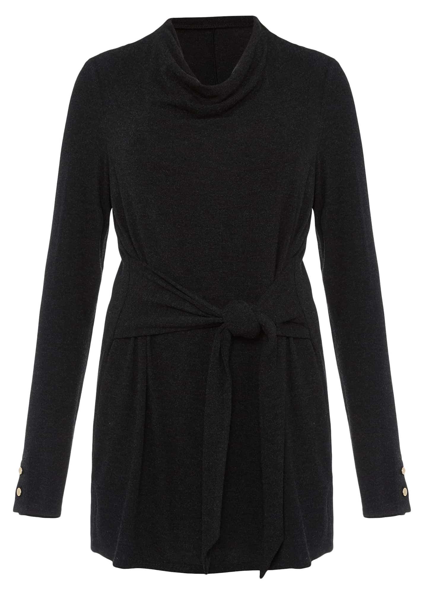 Maya Tie Front Longline Top
