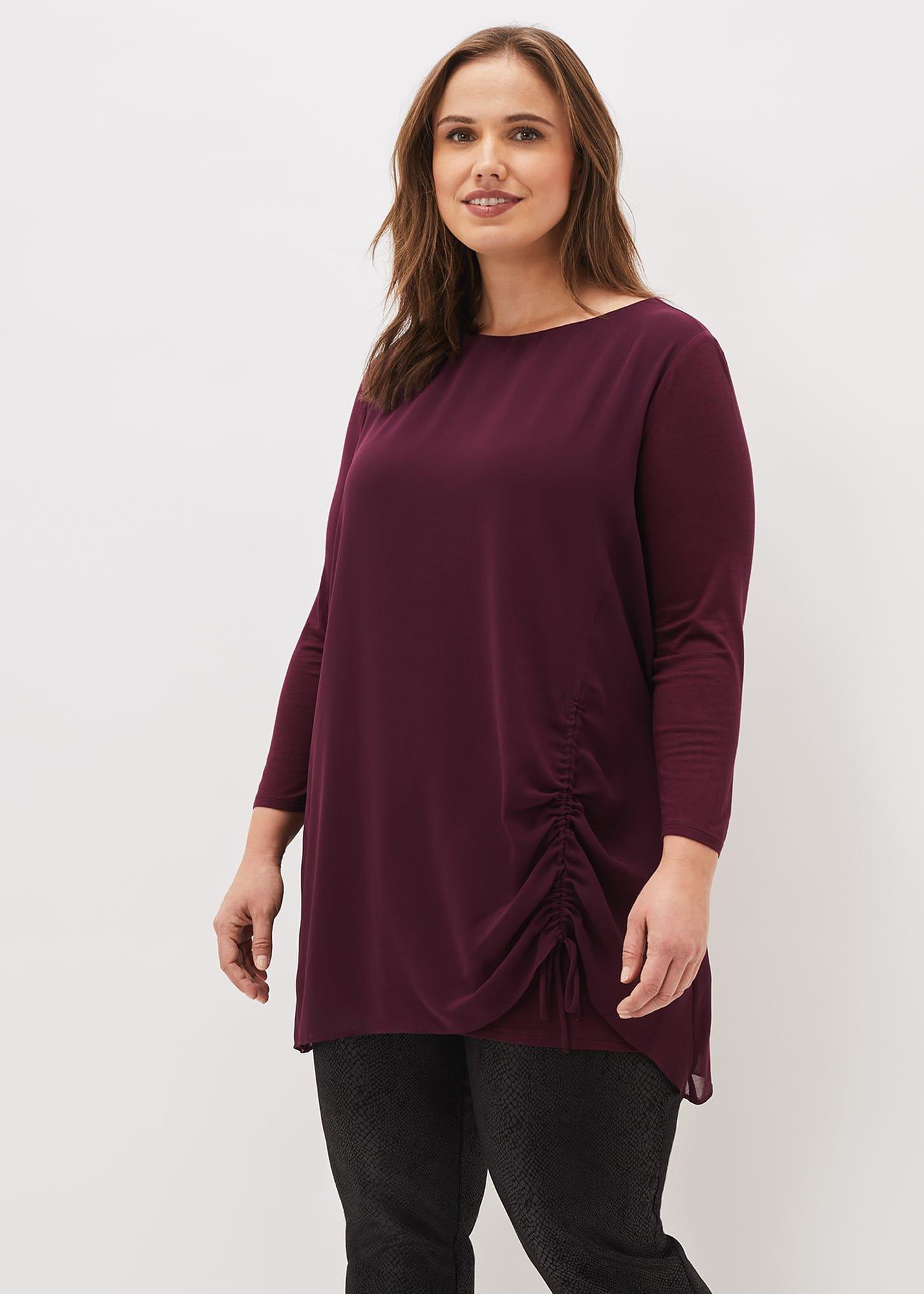 Mika Ruched Longline Top