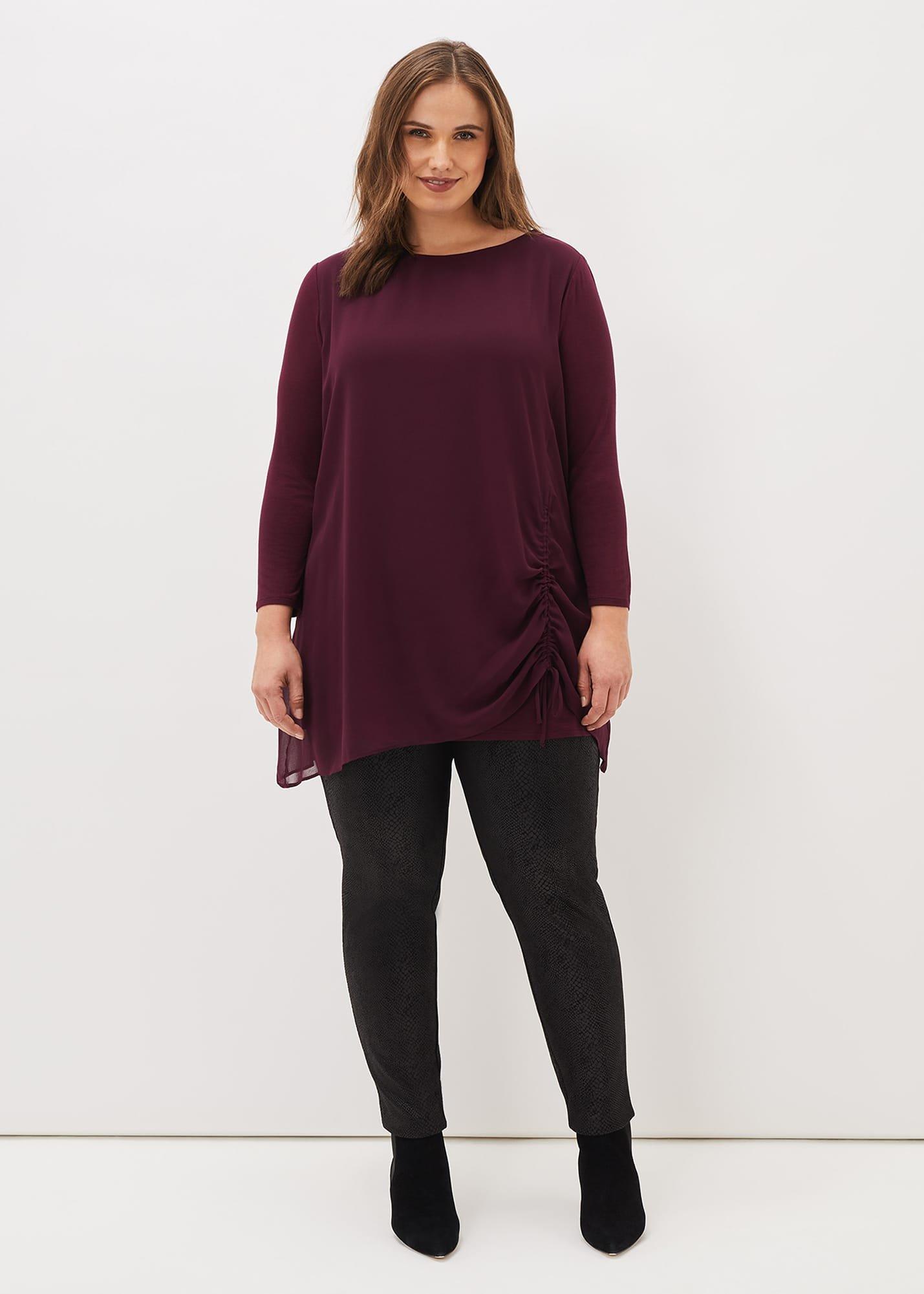 Mika Ruched Longline Top