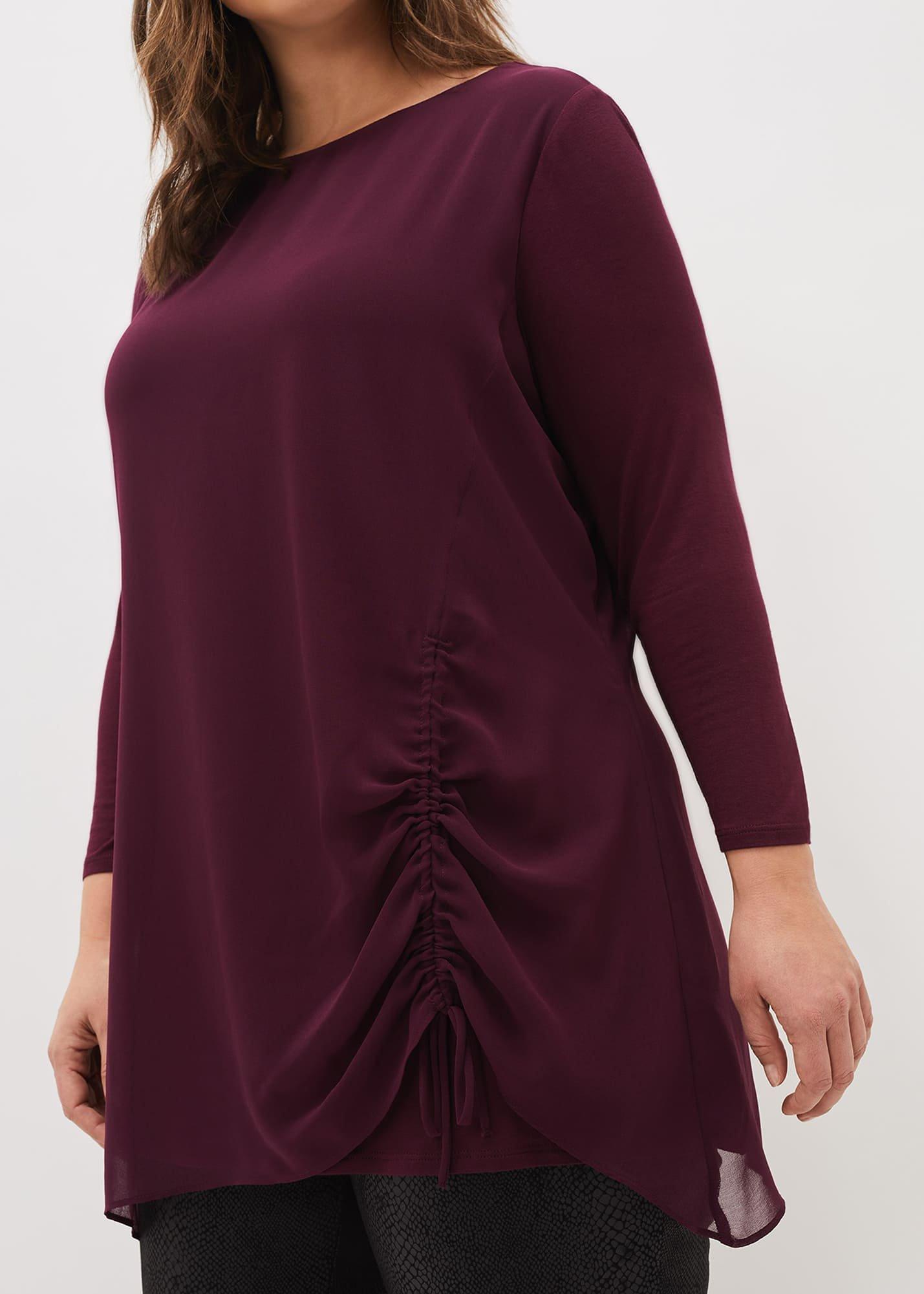 Mika Ruched Longline Top