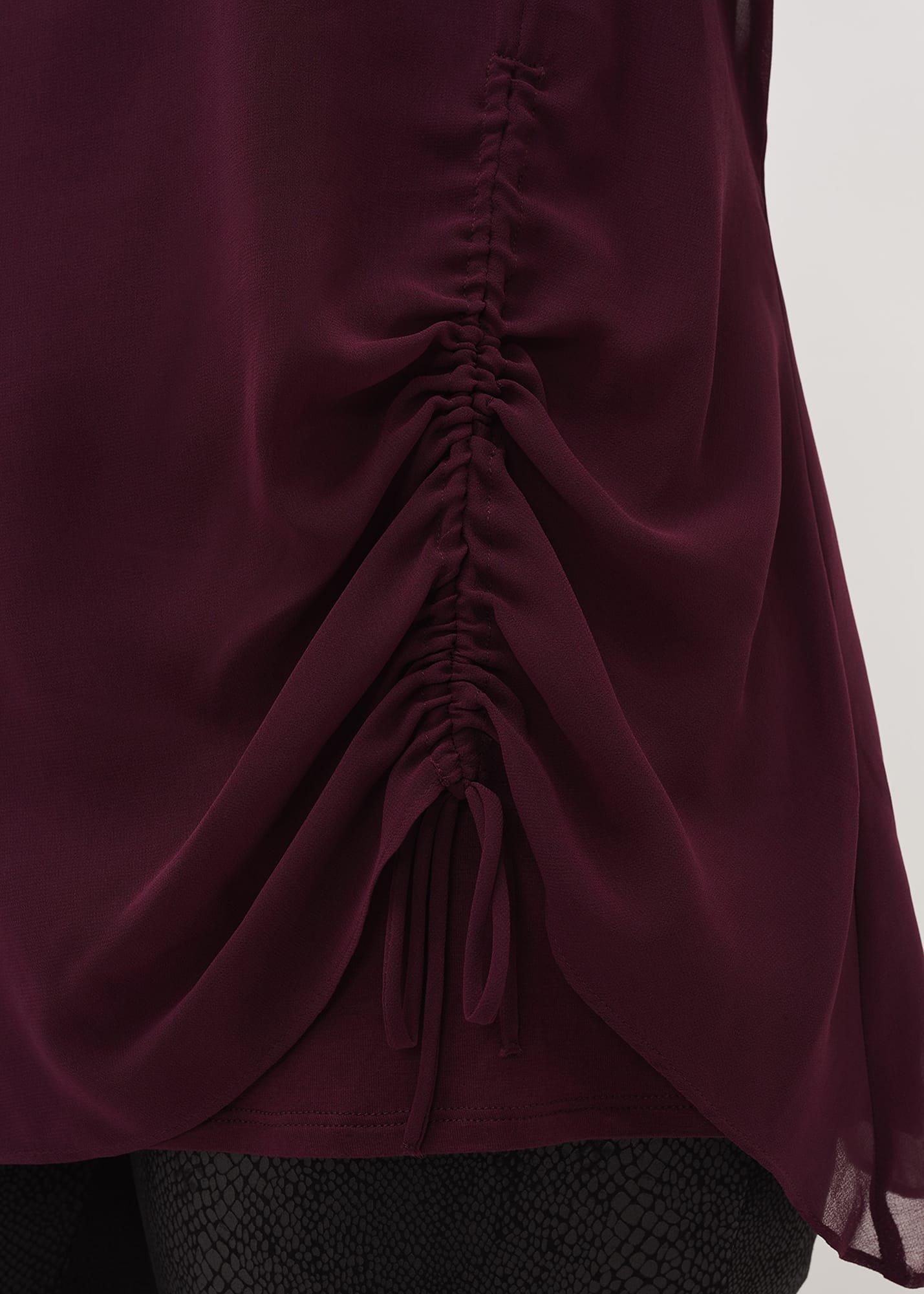 Mika Ruched Longline Top