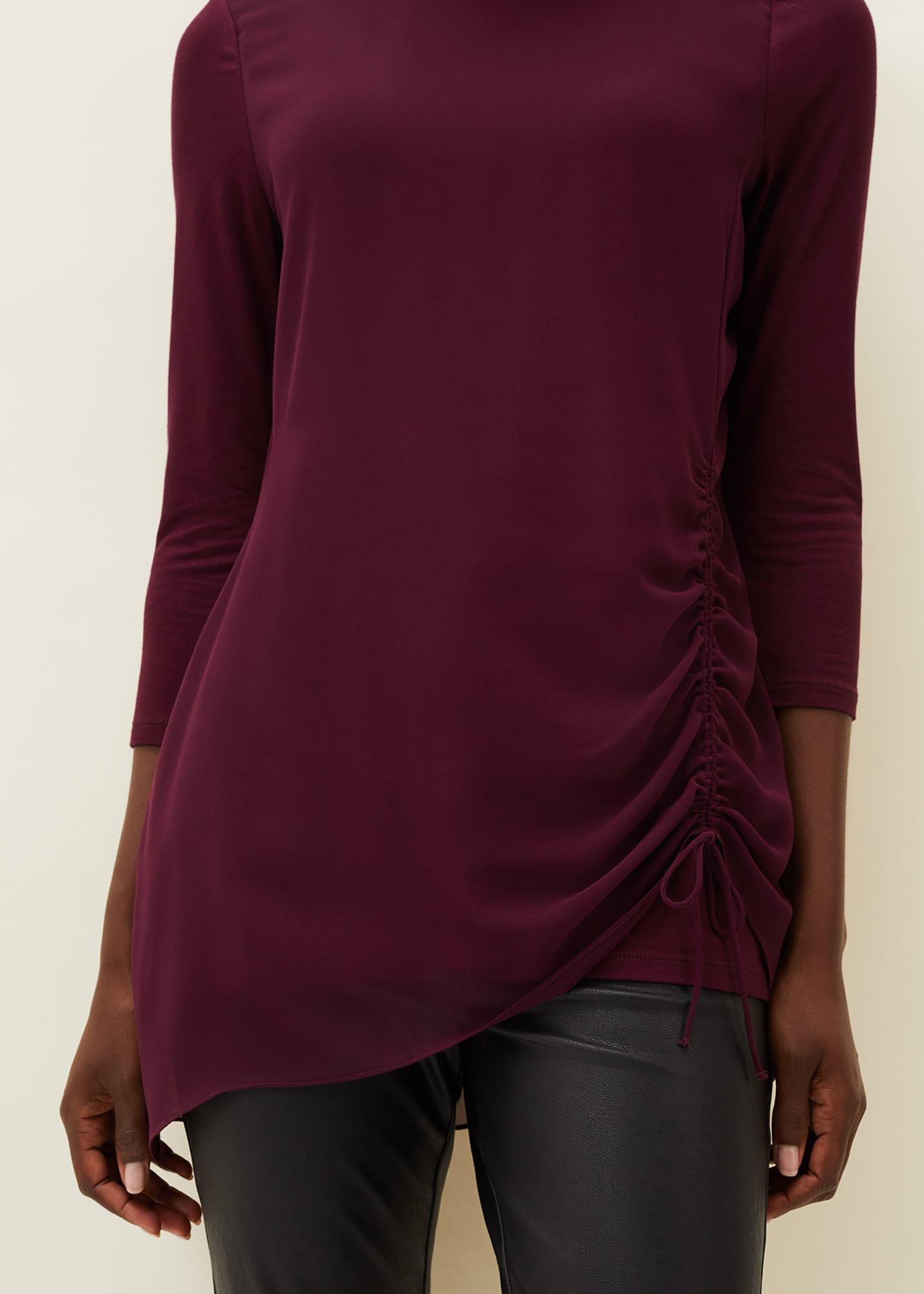 Mika Ruched Longline Top