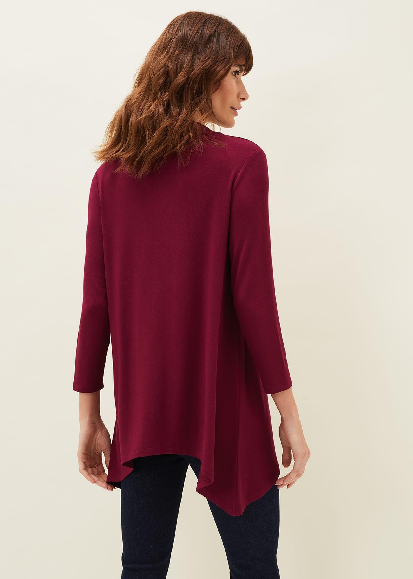 Chrissie Cowl Neck Swing Top