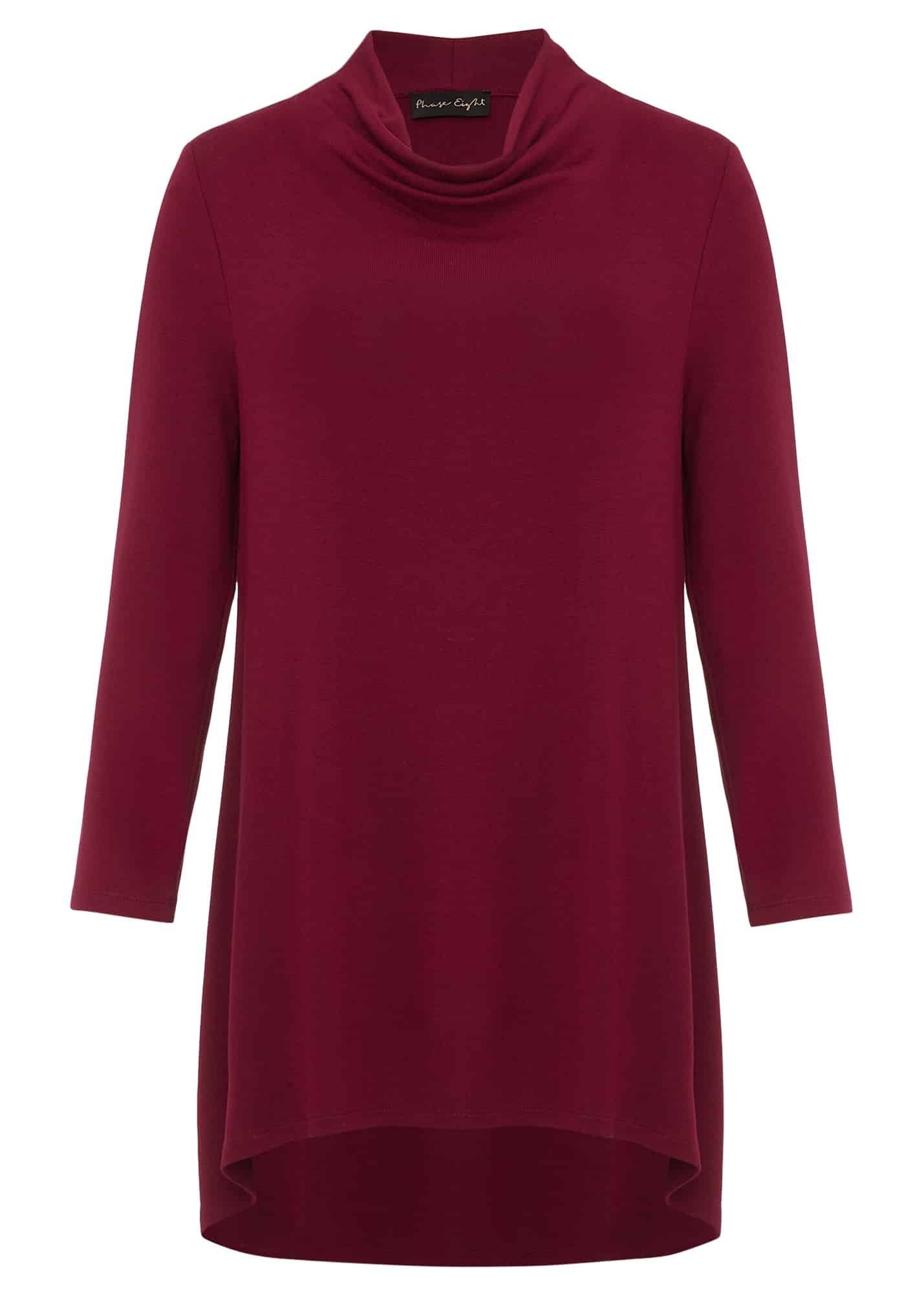 Chrissie Cowl Neck Swing Top