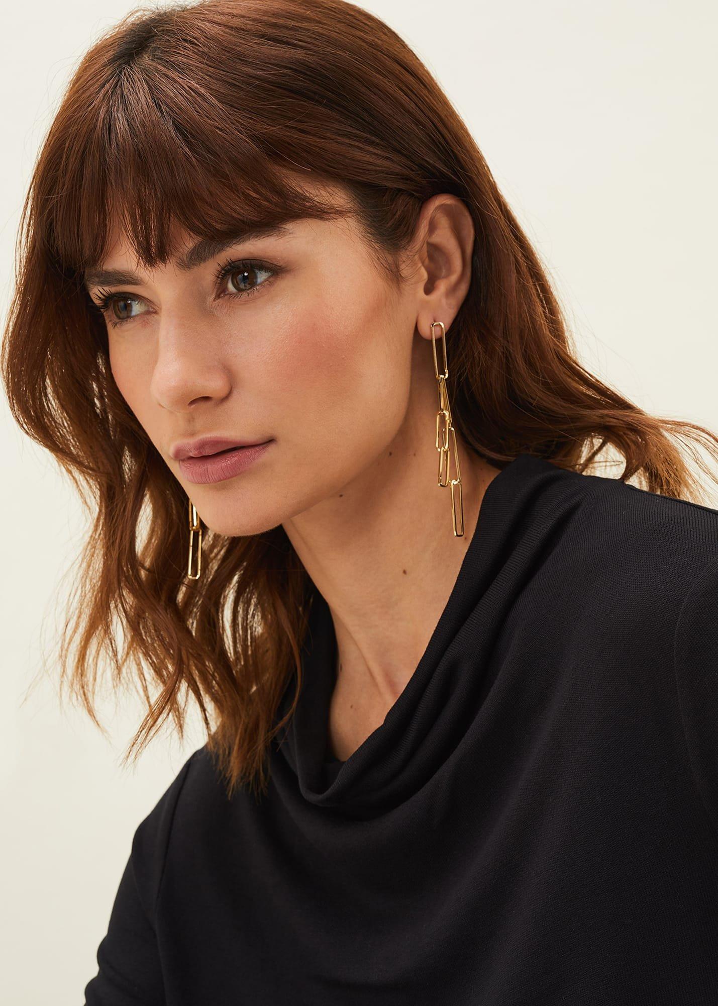Chrissie Cowl Neck Swing Top