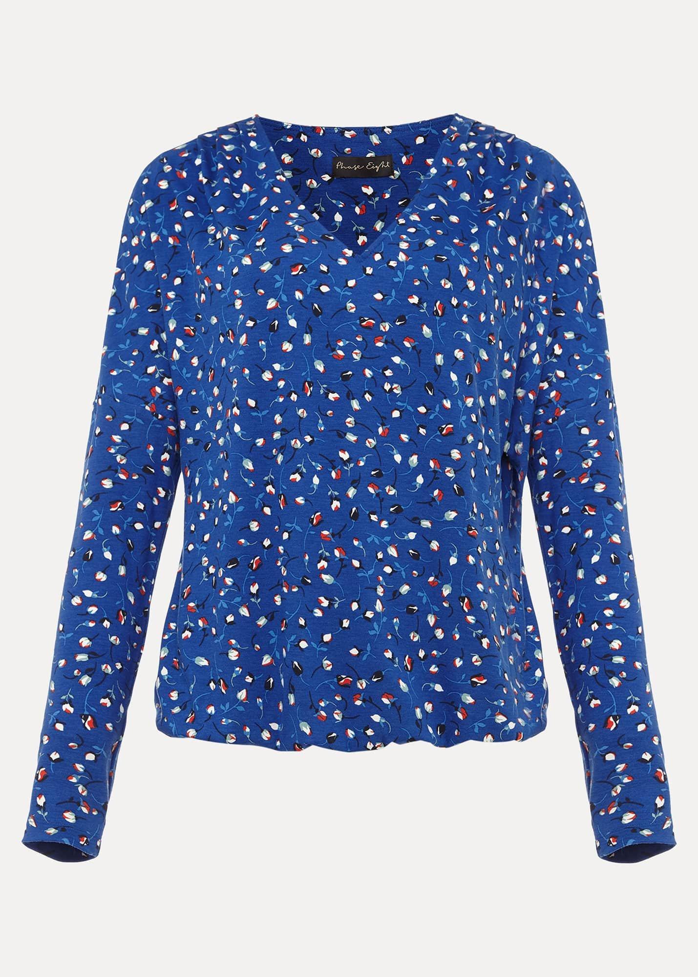 Alexandra Tulip Print Jersey Top