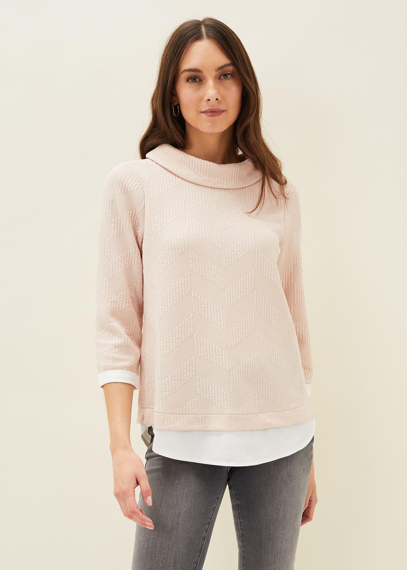 Mica Textured Double Layer Top
