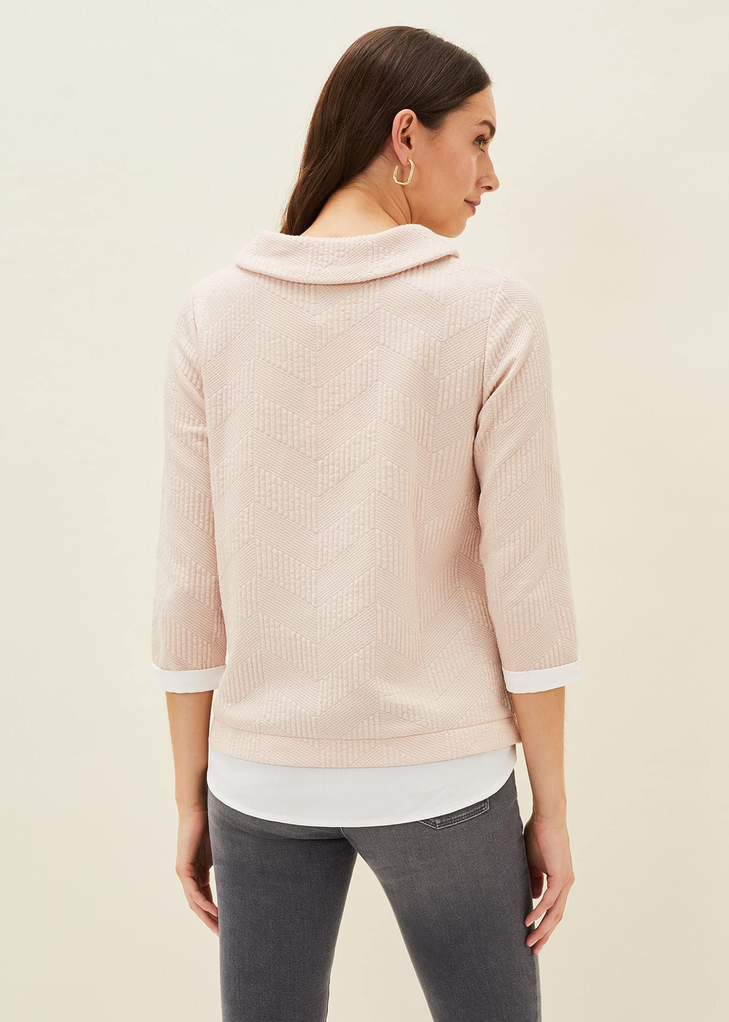Mica Textured Double Layer Top