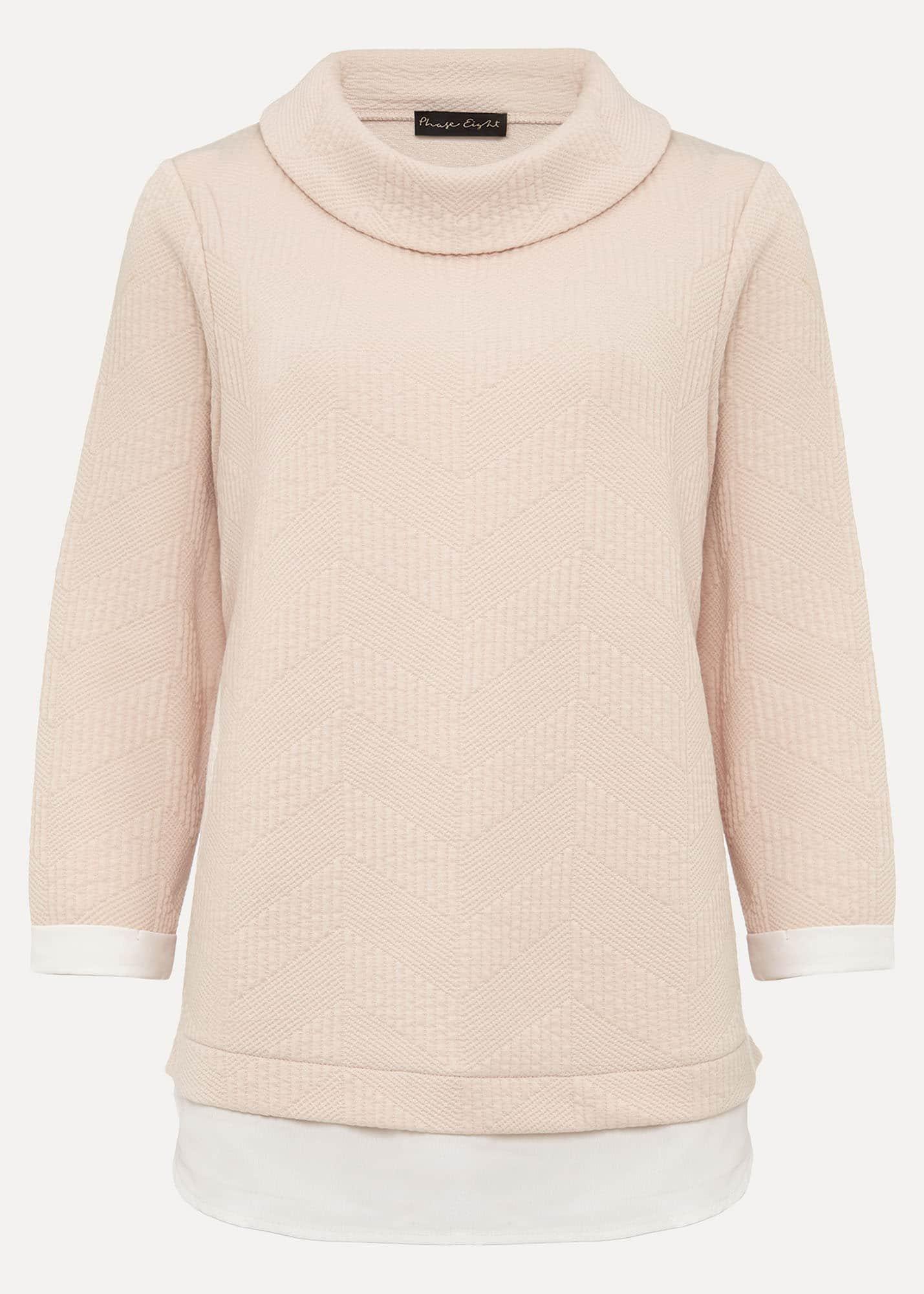 Mica Textured Double Layer Top