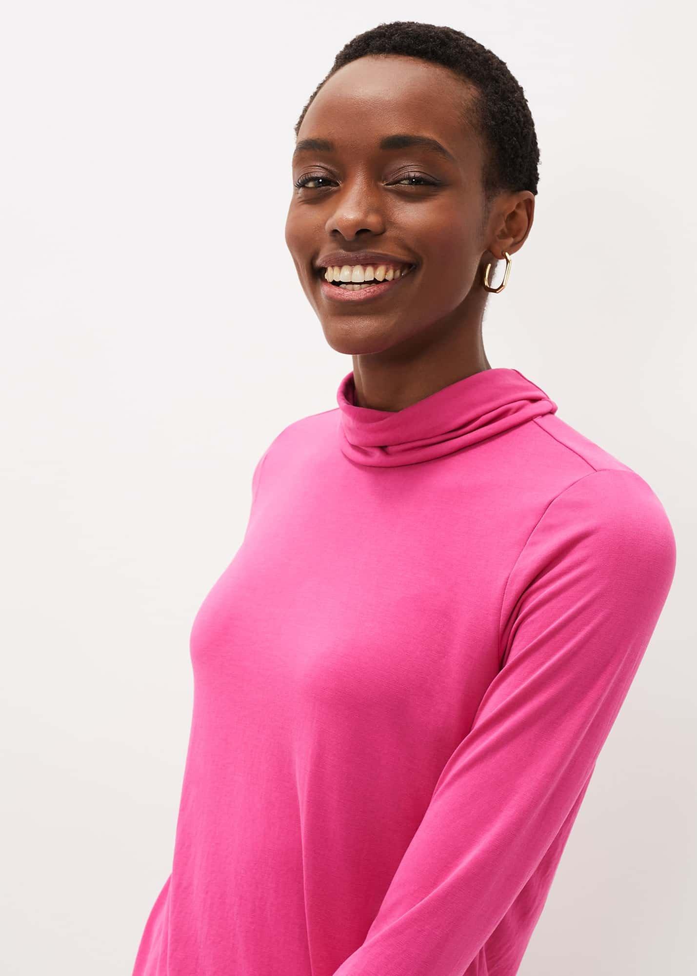 Maisie Cupro Tie Hem Top