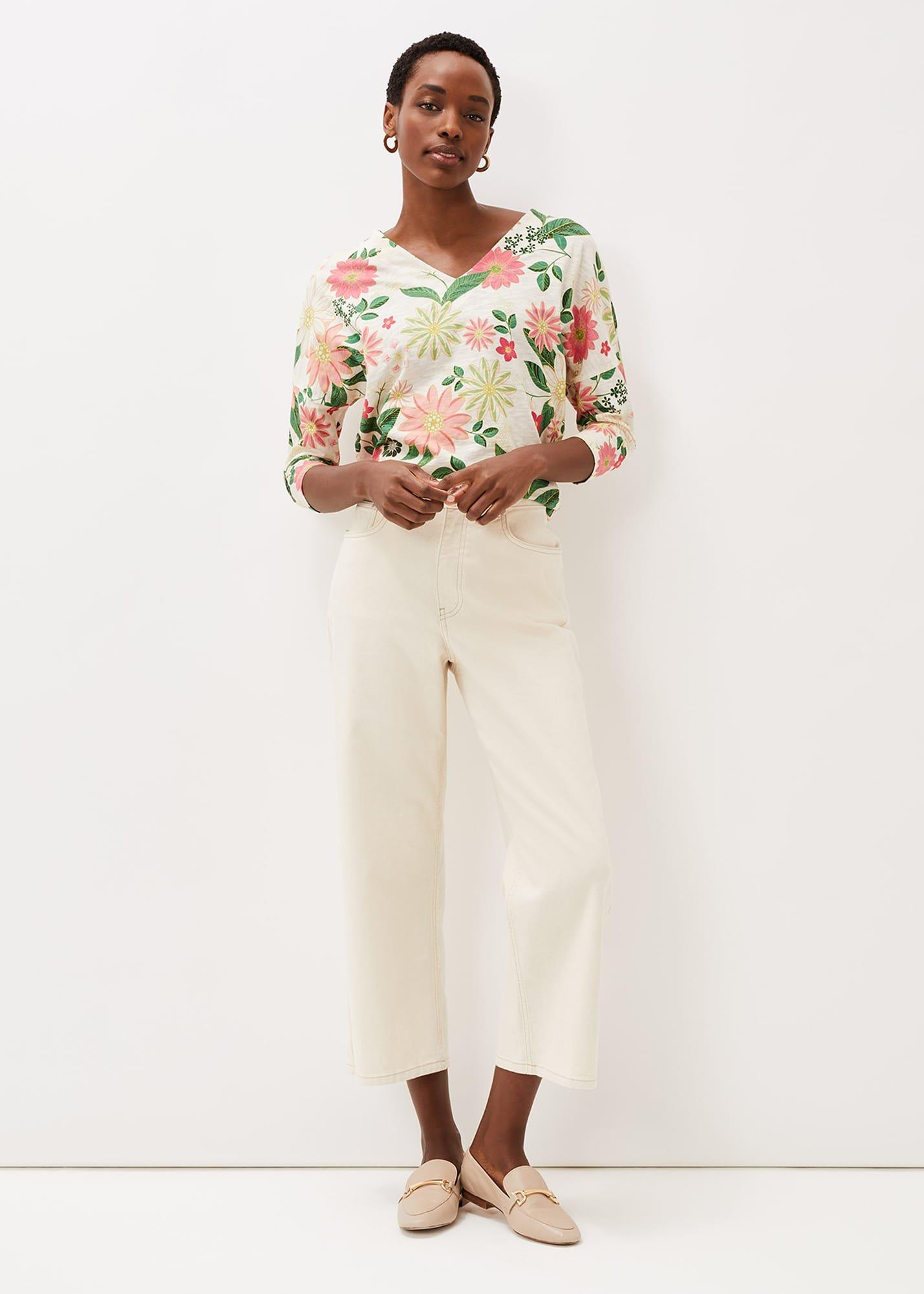 Lily Floral Print Top