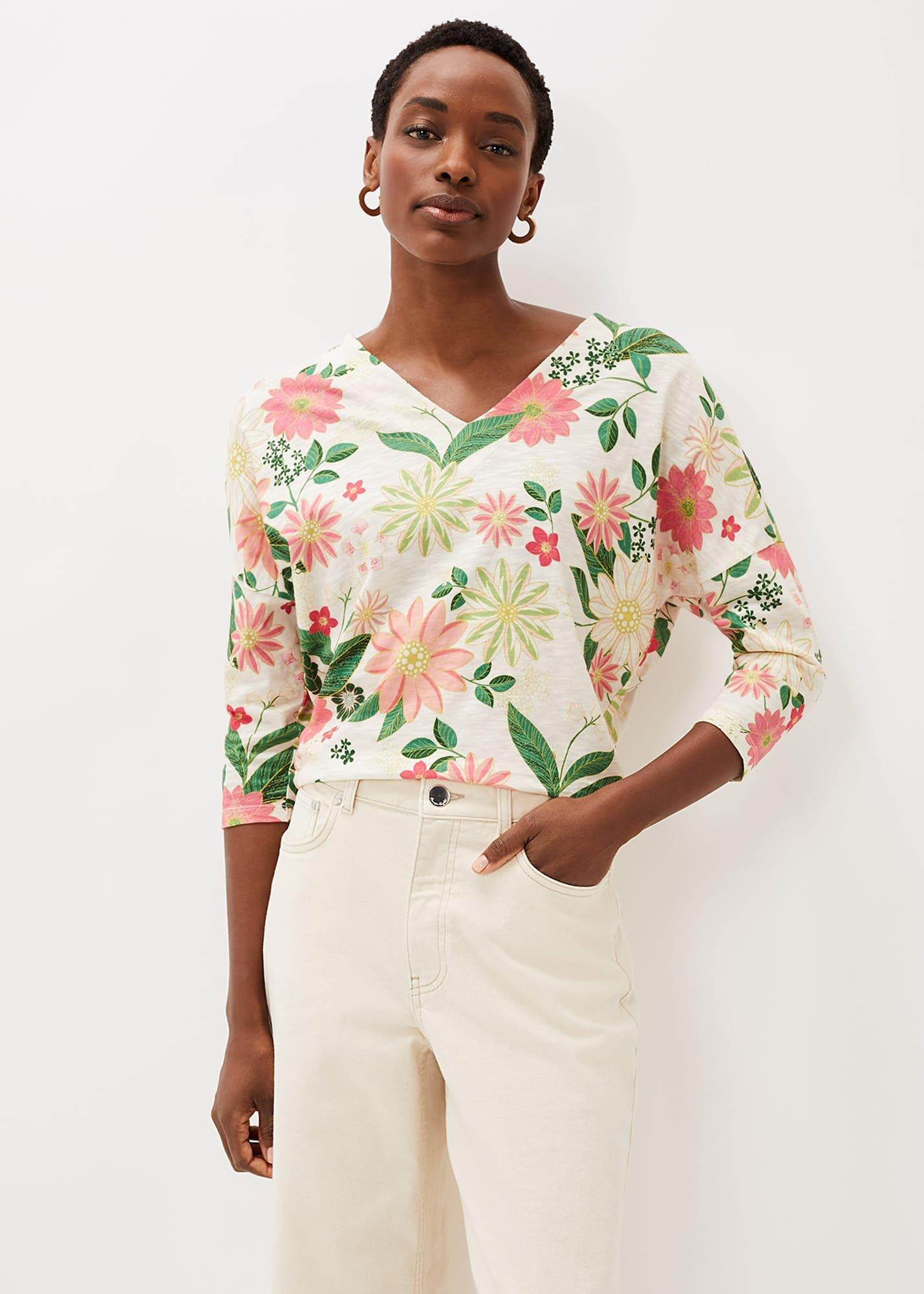 Lily Floral Print Top