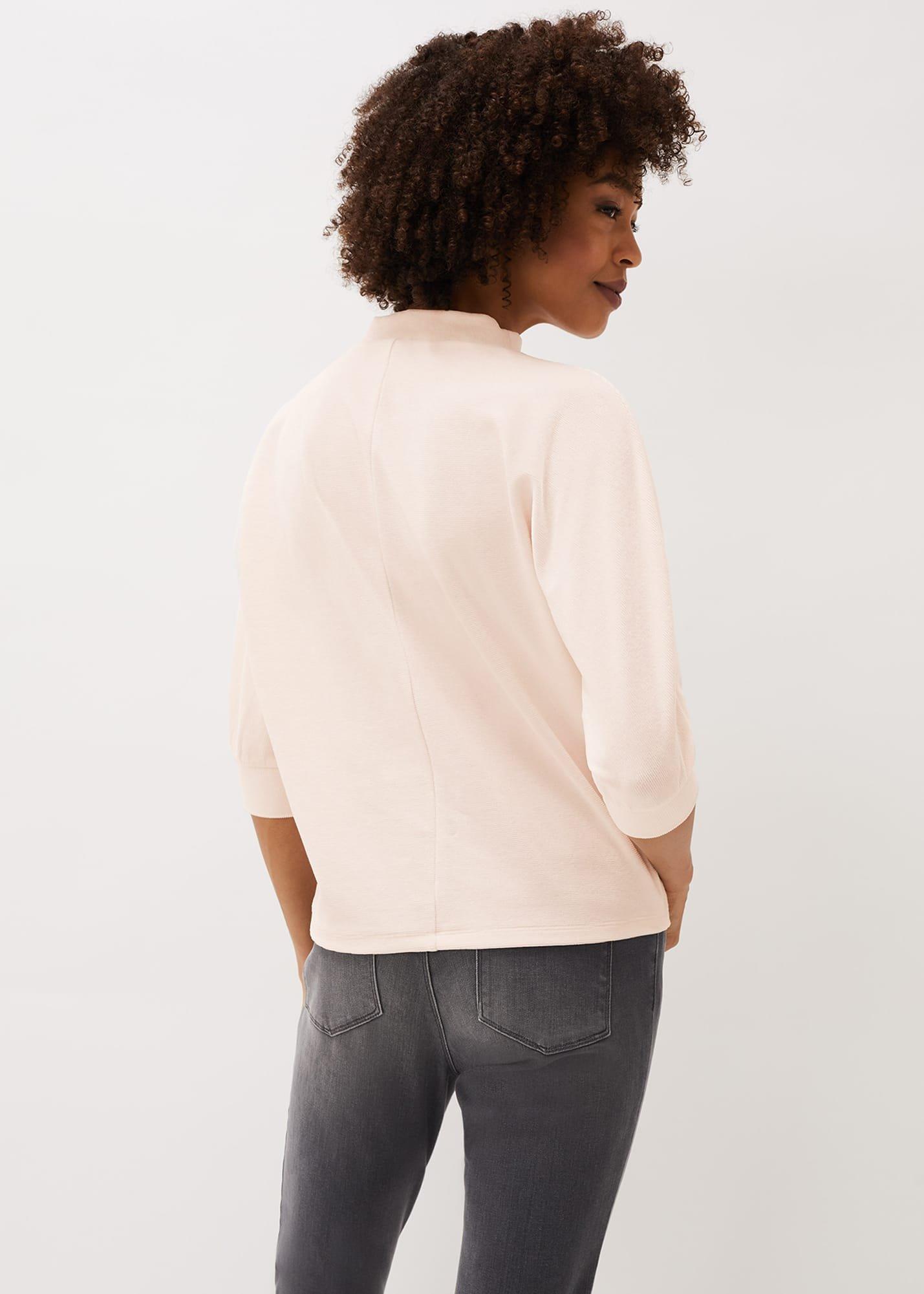 Vivvie Velvet Ribbed Top
